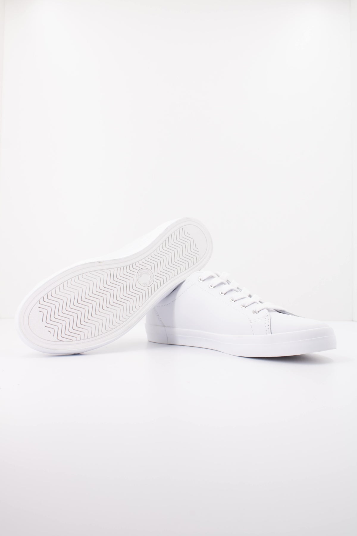FRED PERRY BASELINE LEATHER en color BLANCO (4)