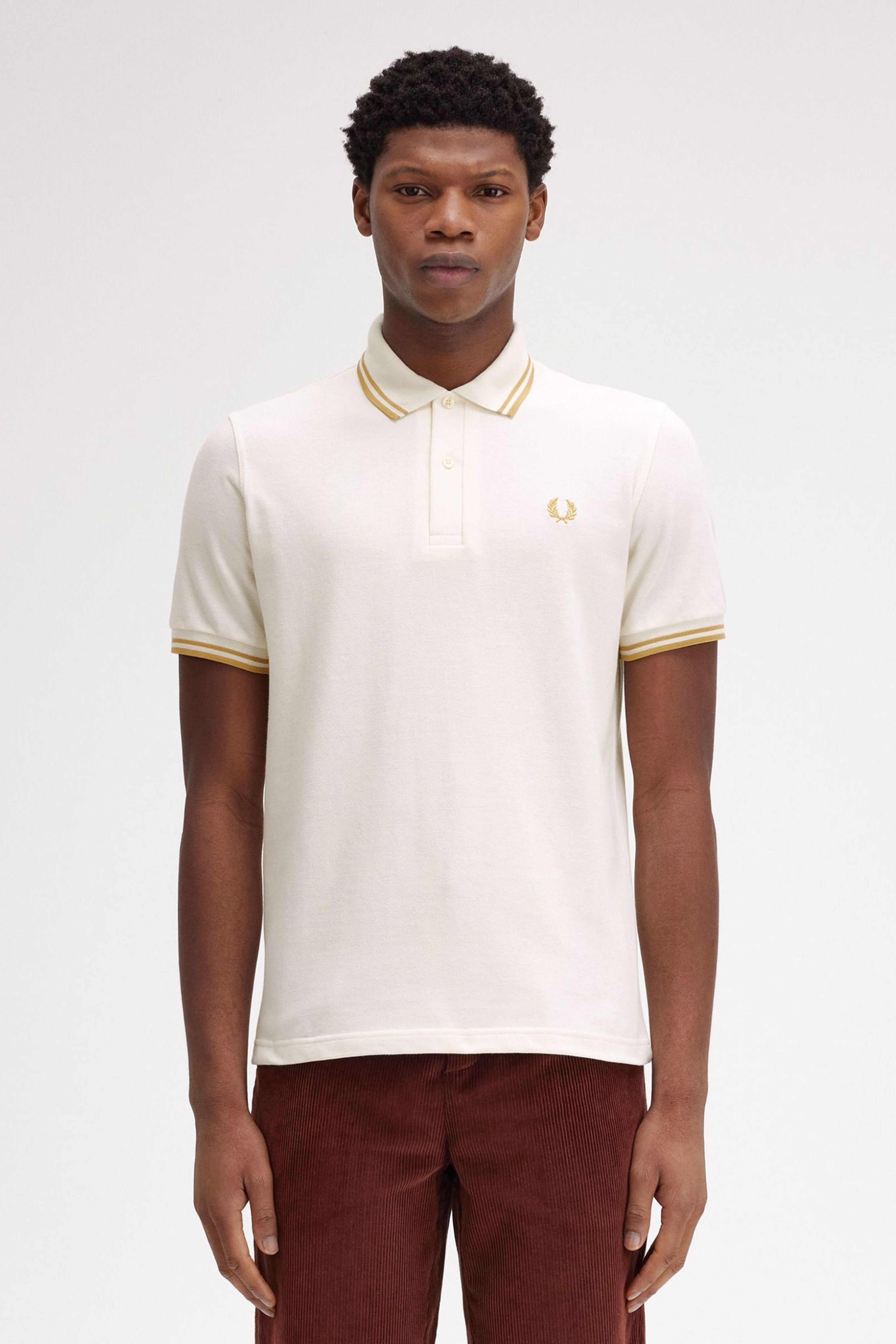 FRED PERRY M2FP  en color BLANCO (1)
