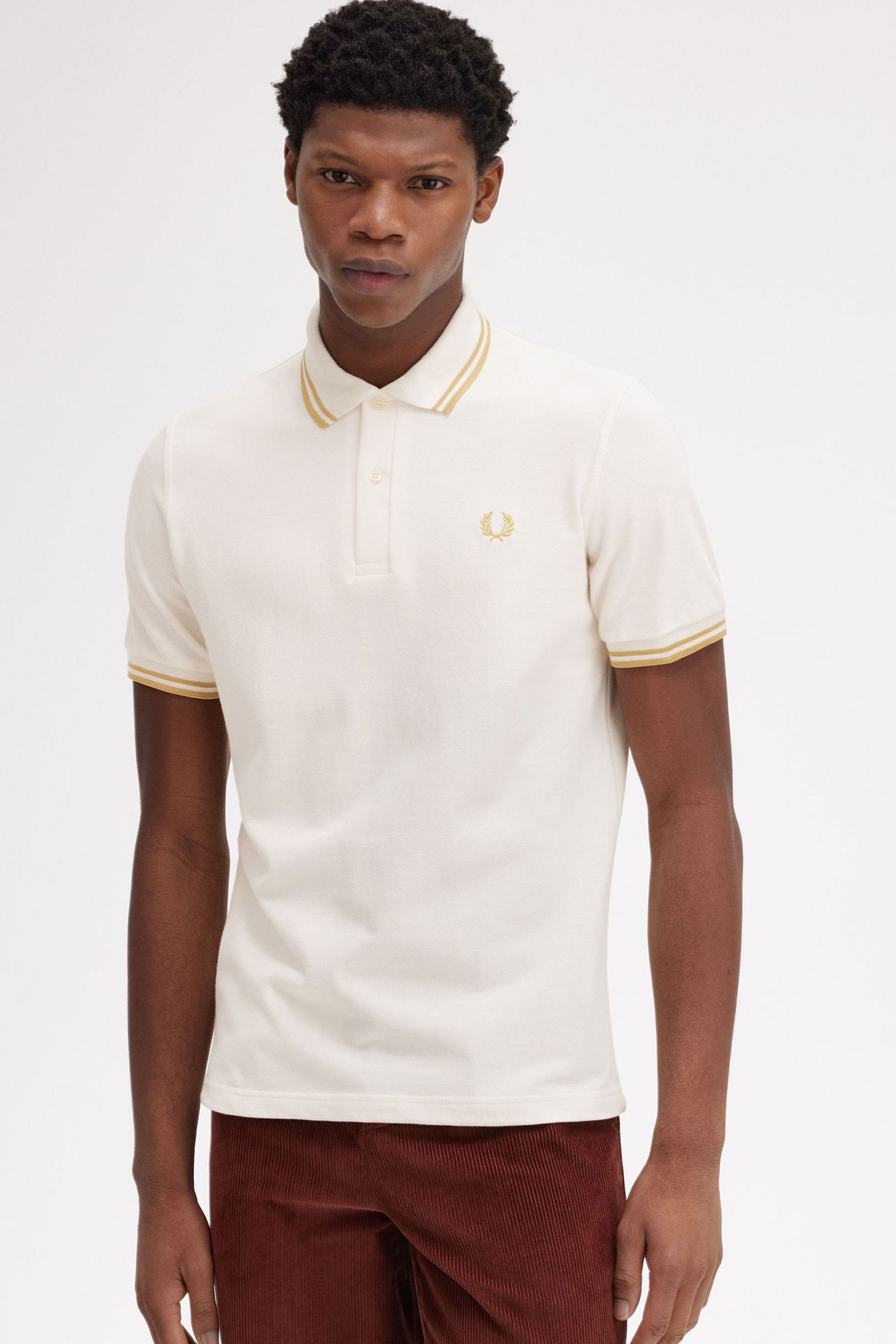 FRED PERRY M2FP  en color BLANCO (4)