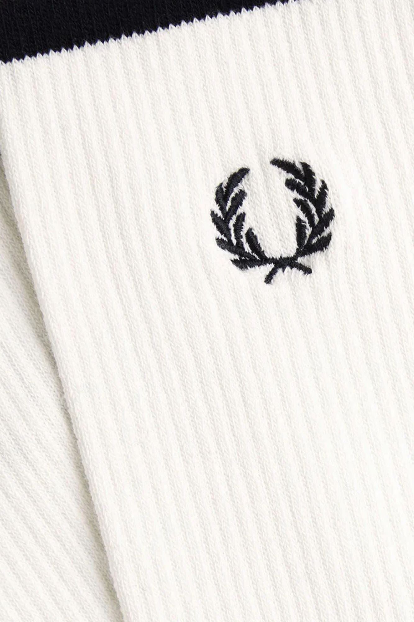 FRED PERRY TIPPED SPORTS SOCK en color BLANCO (3)