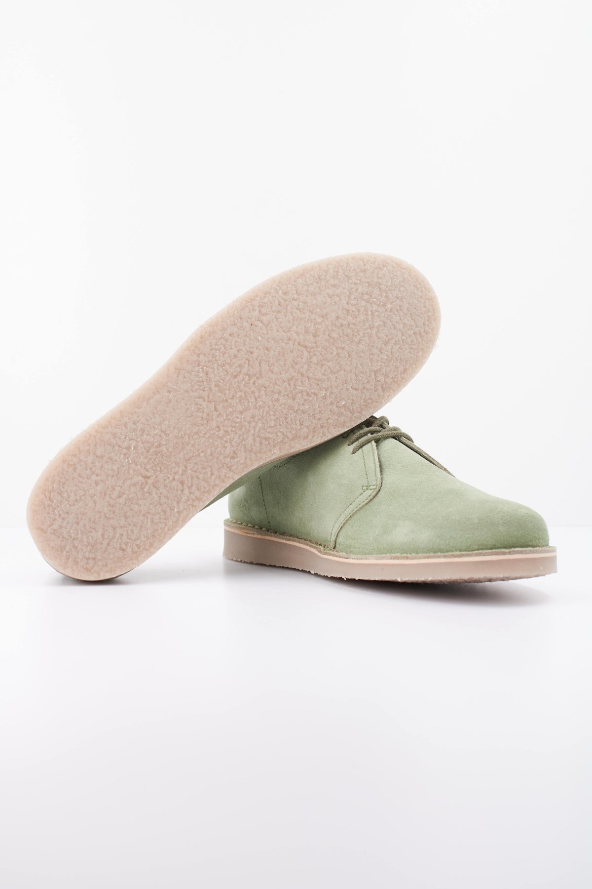 FRED PERRY  ZAPATO LINDEN SUEDE  en color VERDE (5)