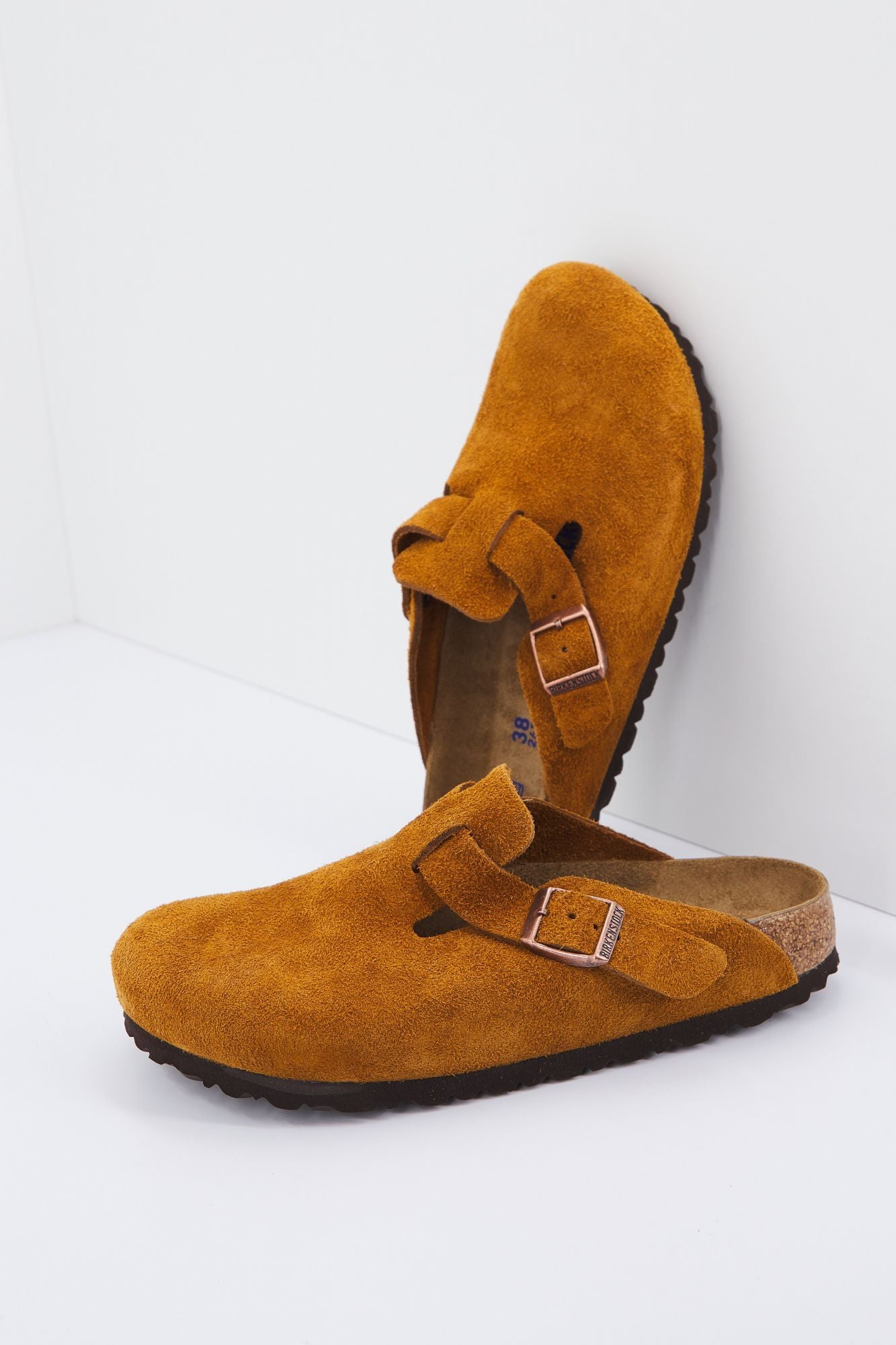 BIRKENSTOCK  BOSTON en color MARRON (1)