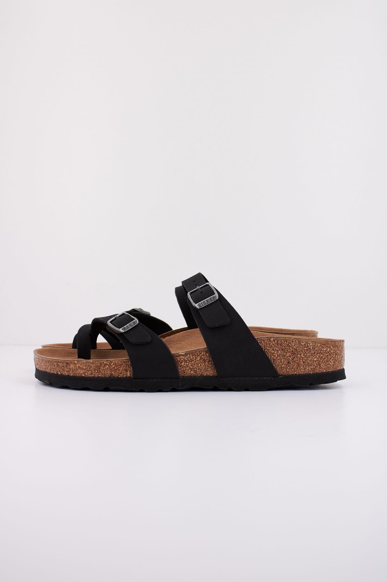 BIRKENSTOCK  MAYARI BIRKO-FLOR NUBUCK en color NEGRO (1)