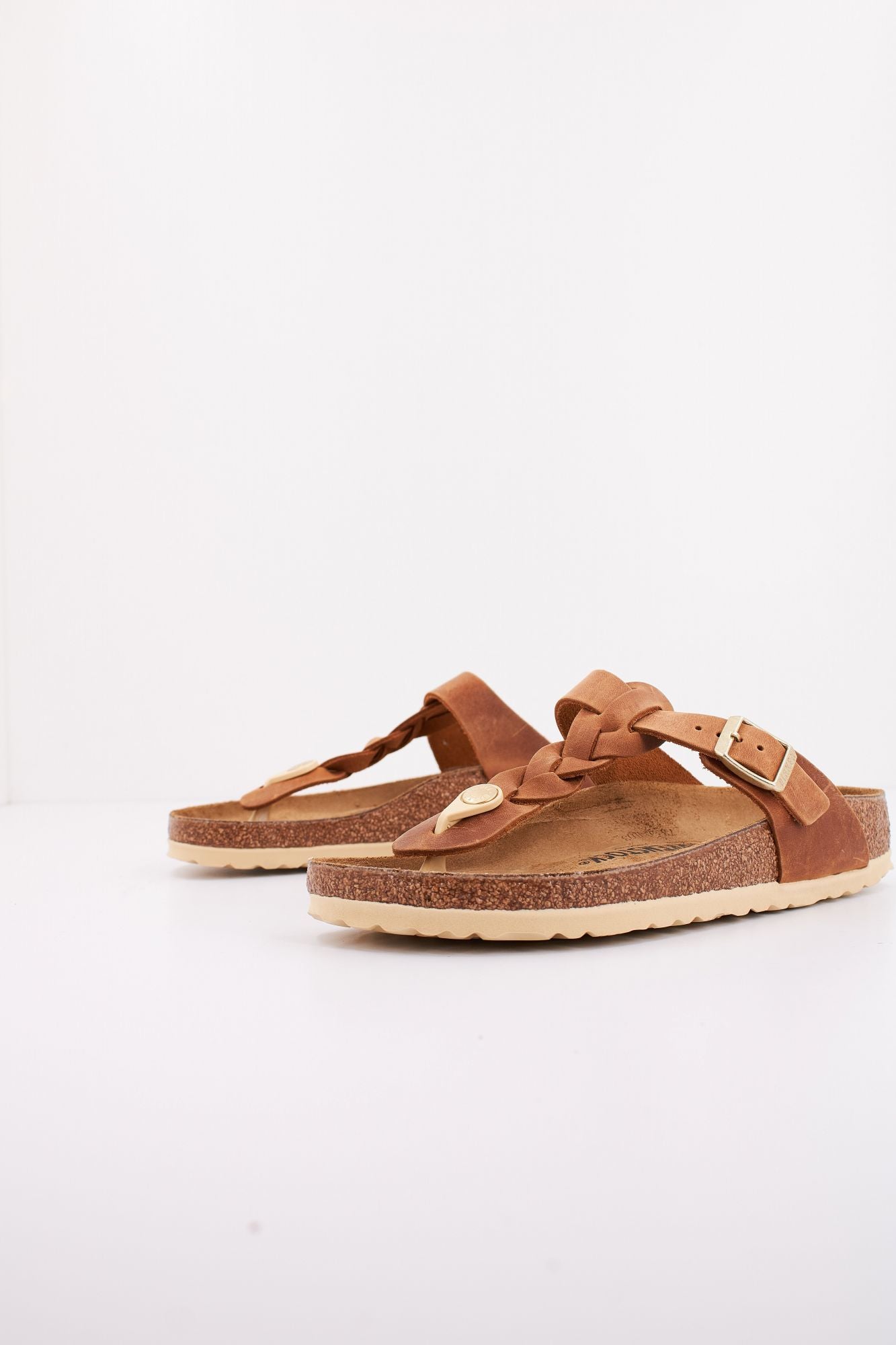 BIRKENSTOCK GIZEH BRAIDED en color MARRON (2)