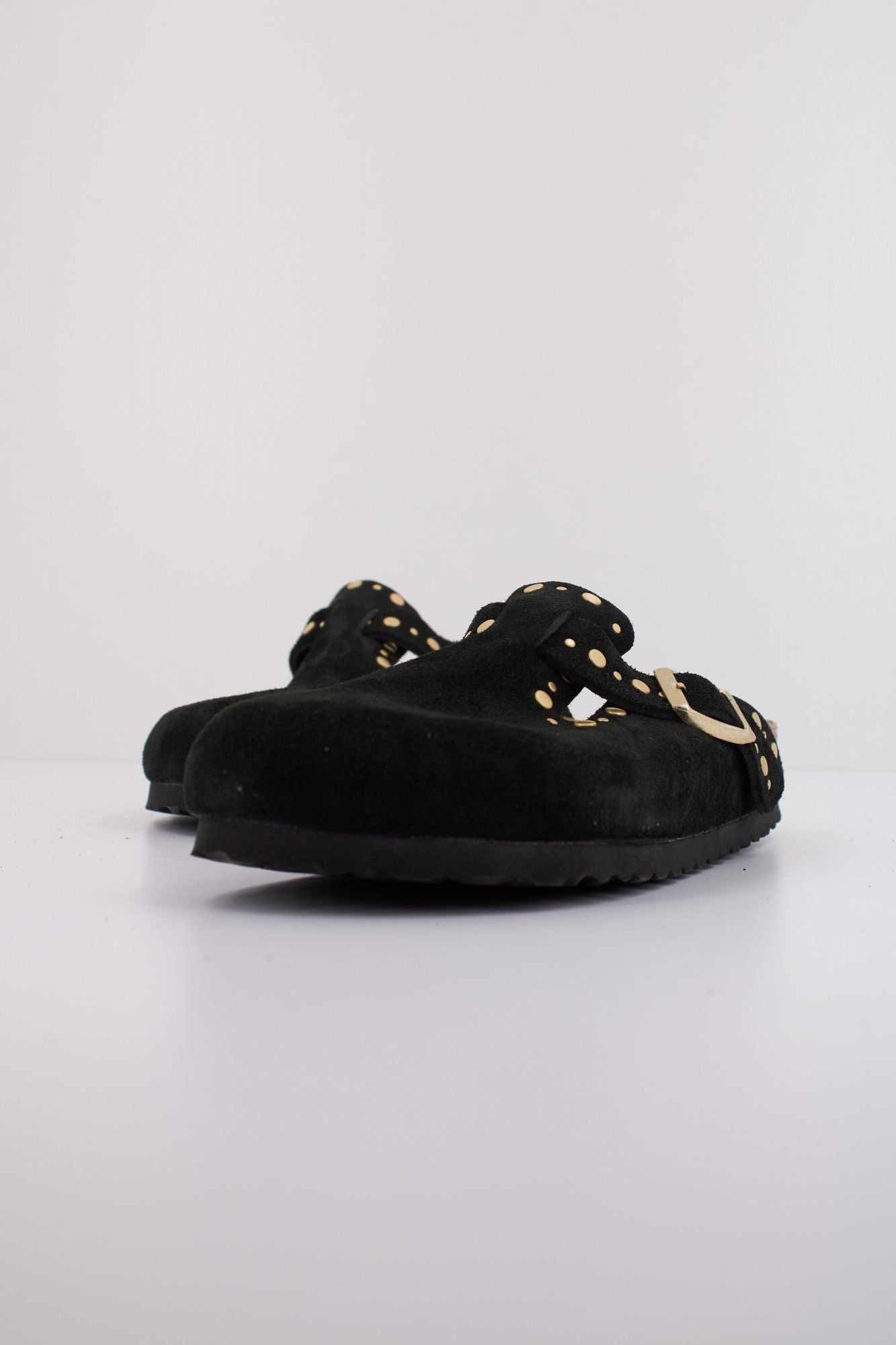 BIRKENSTOCK BOSTON RIVET BORDER en color NEGRO (2)