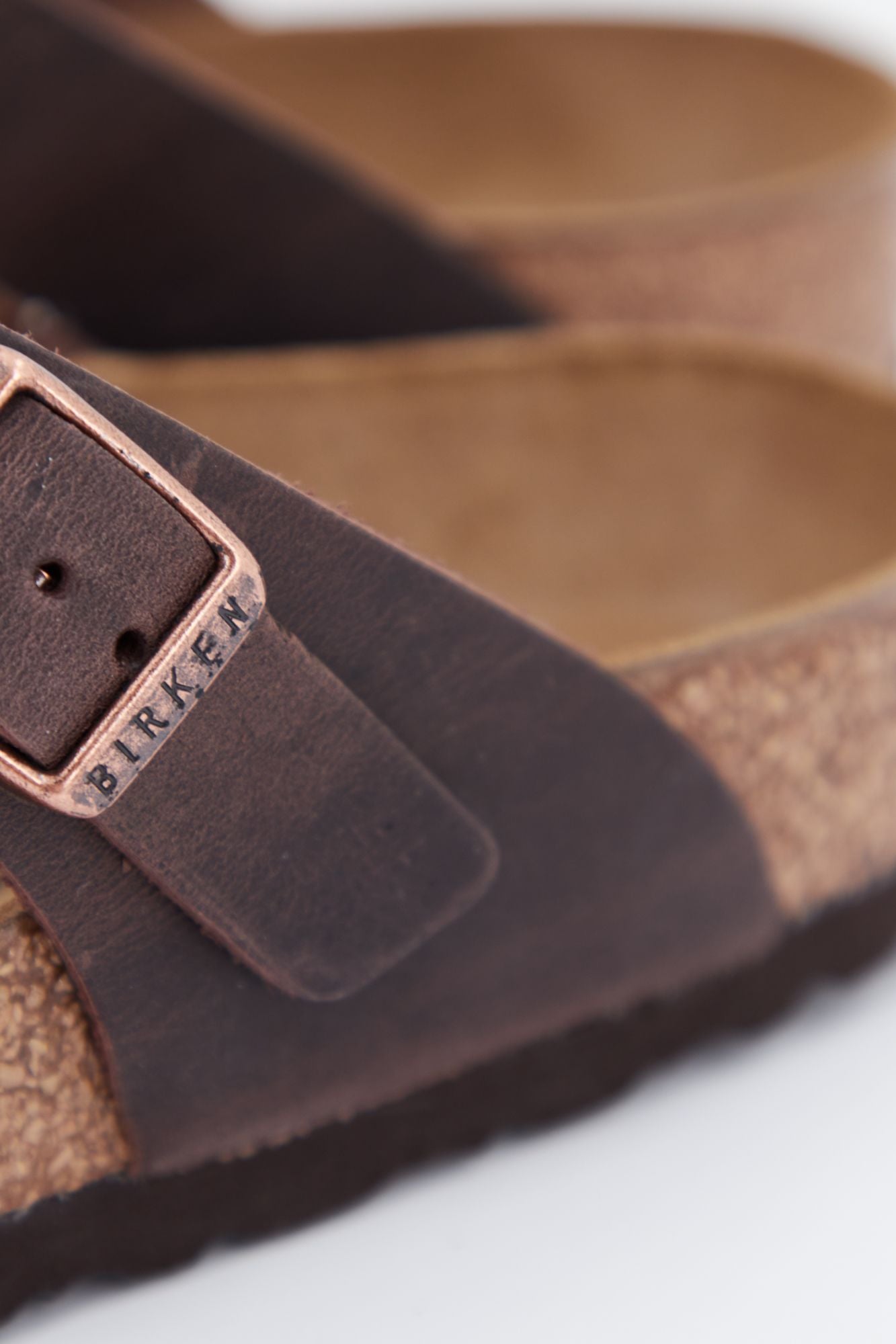 BIRKENSTOCK Gizeh NU Oiled en color MARRON (4)