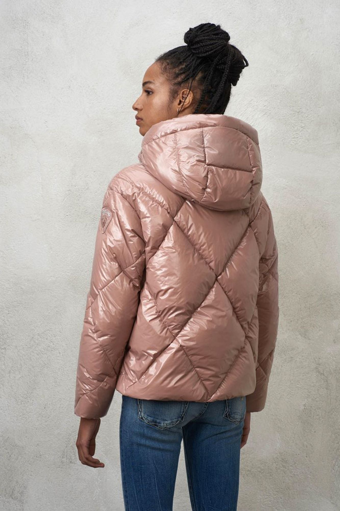 BLAUER  GIUBBINI CORTI IMBOTTITO en color ROSA (3)
