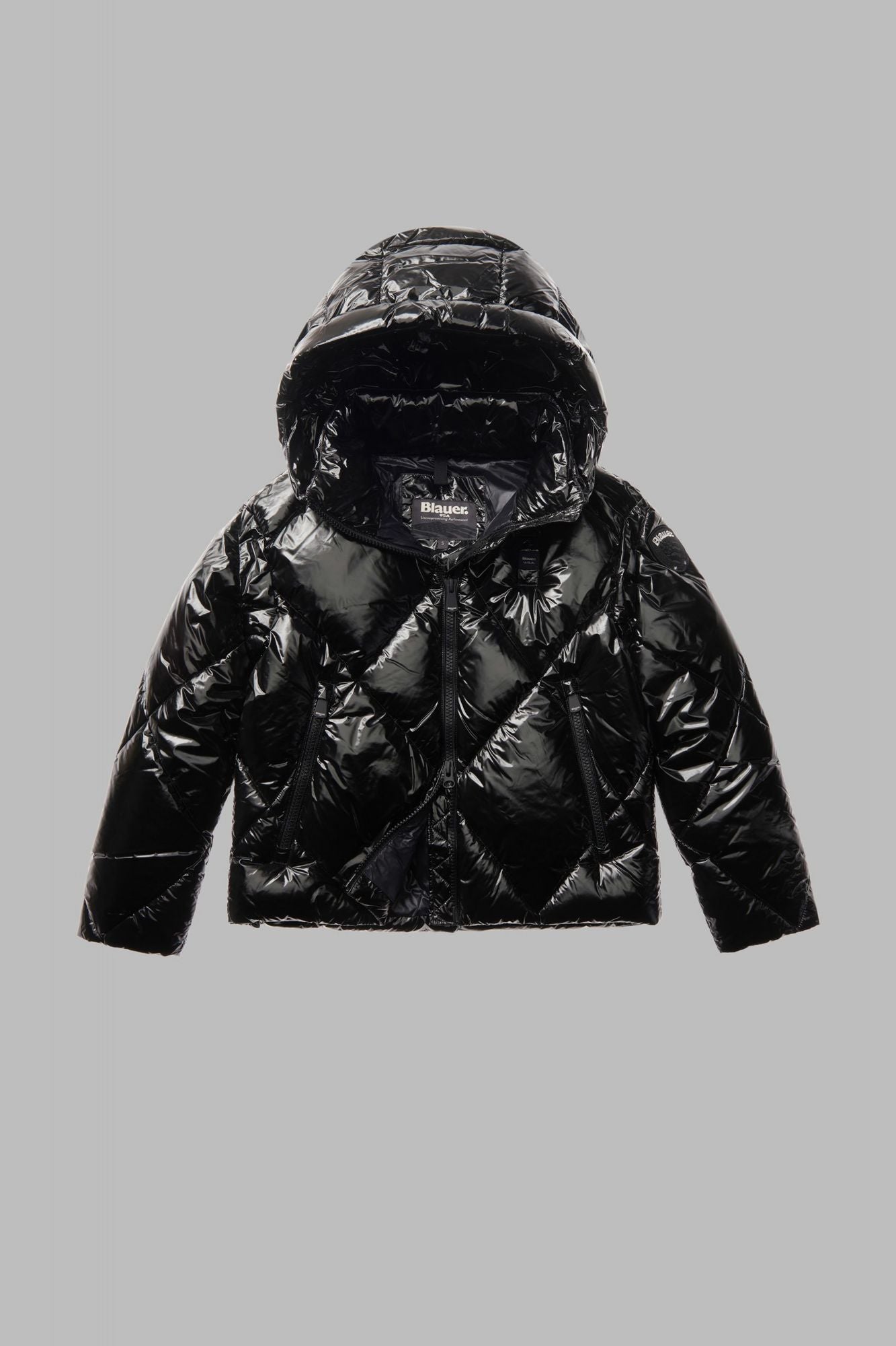 BLAUER  GIUBBINI CORTI IMBOTTITO en color NEGRO (2)