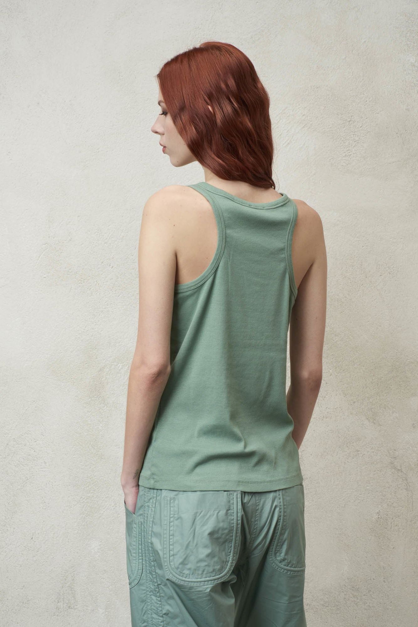BLAUER  CANOTTA NINFEA en color VERDE (3)