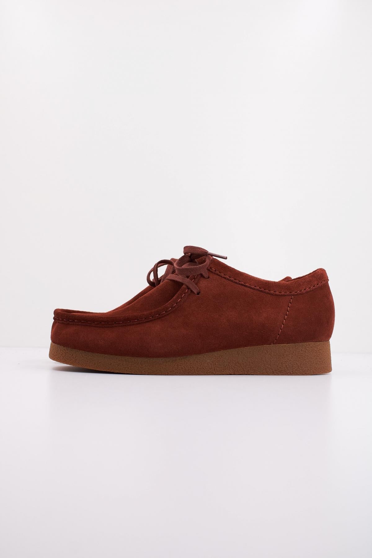CLARKS WALLABEE EVOBT en color BURDEOS (1)