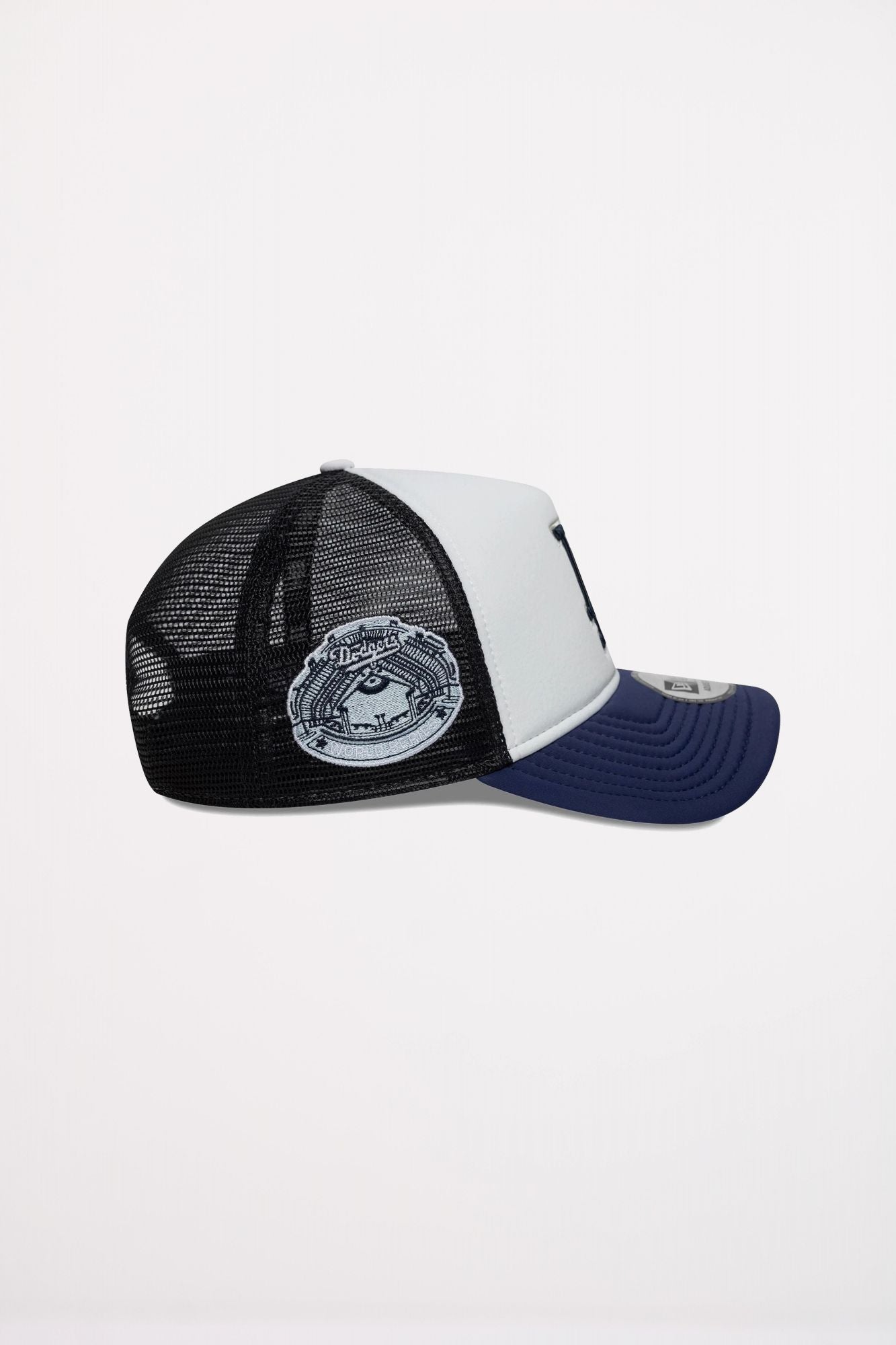 NEW ERA LA DODGERS MLB WORLD SERIES NAVY 9FORTY E-FRAME TRUCKER ADJUSTAB en color AZUL (4)