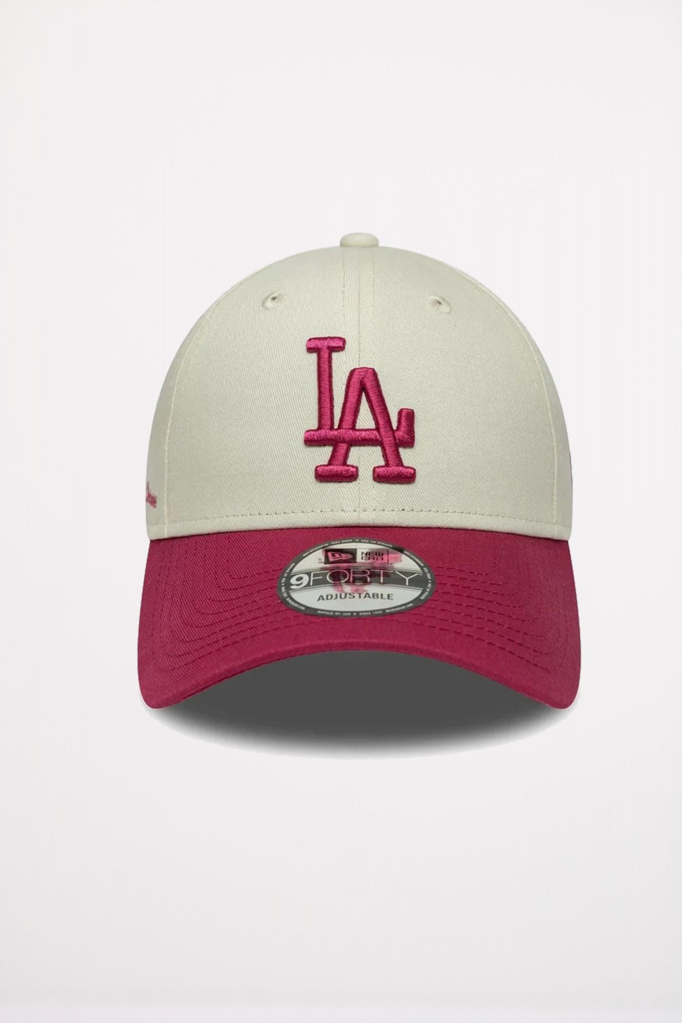 NEW ERA LA DODGERS MLB SIDE SCRIPT 9FORTY  en color BEIS (2)