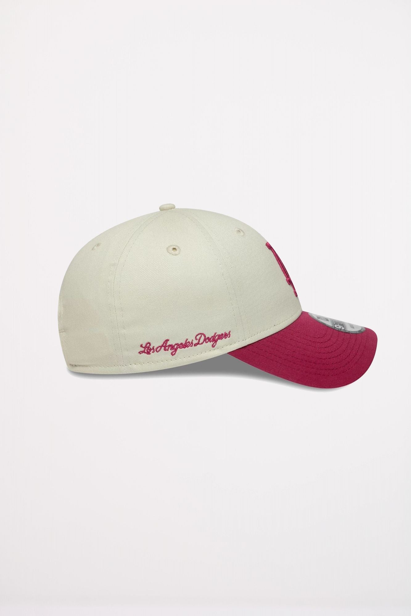 NEW ERA LA DODGERS MLB SIDE SCRIPT 9FORTY  en color BEIS (3)