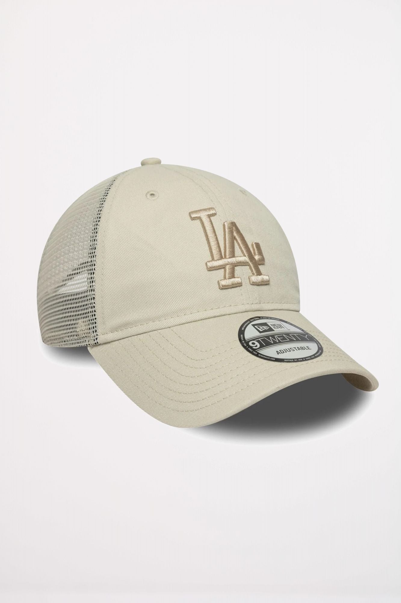 NEW ERA  LA DODGERS MLB WASHED 9TWENTY TRUCKER en color BEIS (3)