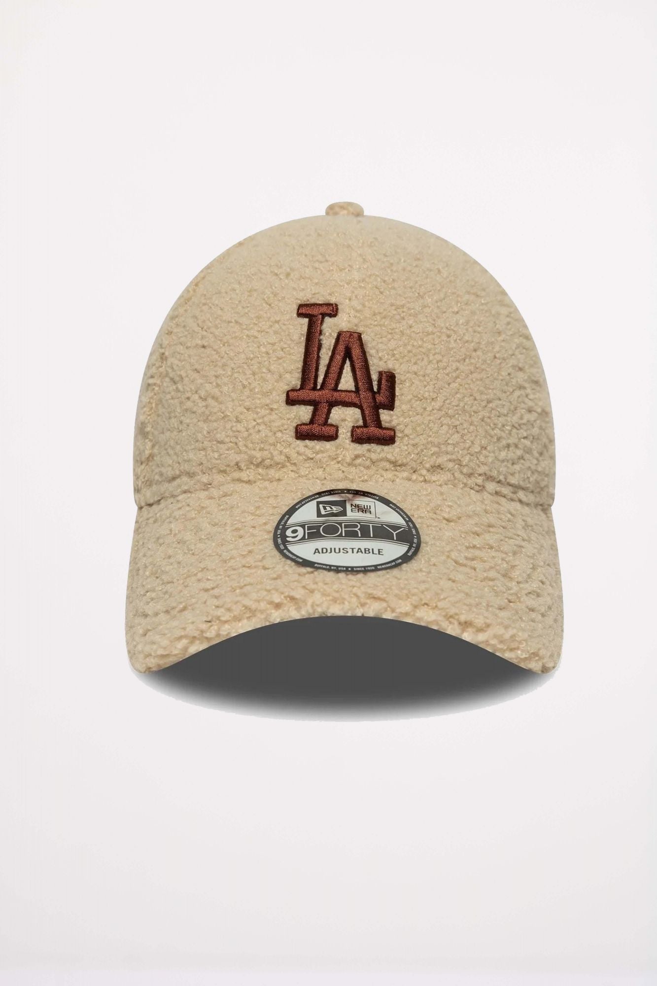 NEW ERA LA DODGERS MLB BORG LIGHT BEIGE  en color BEIS (2)
