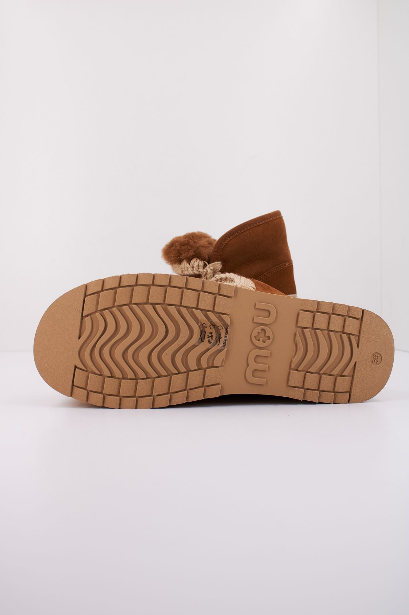 MOU MINI ESKIMO PLATFORM BOOT en color MARRON (5)