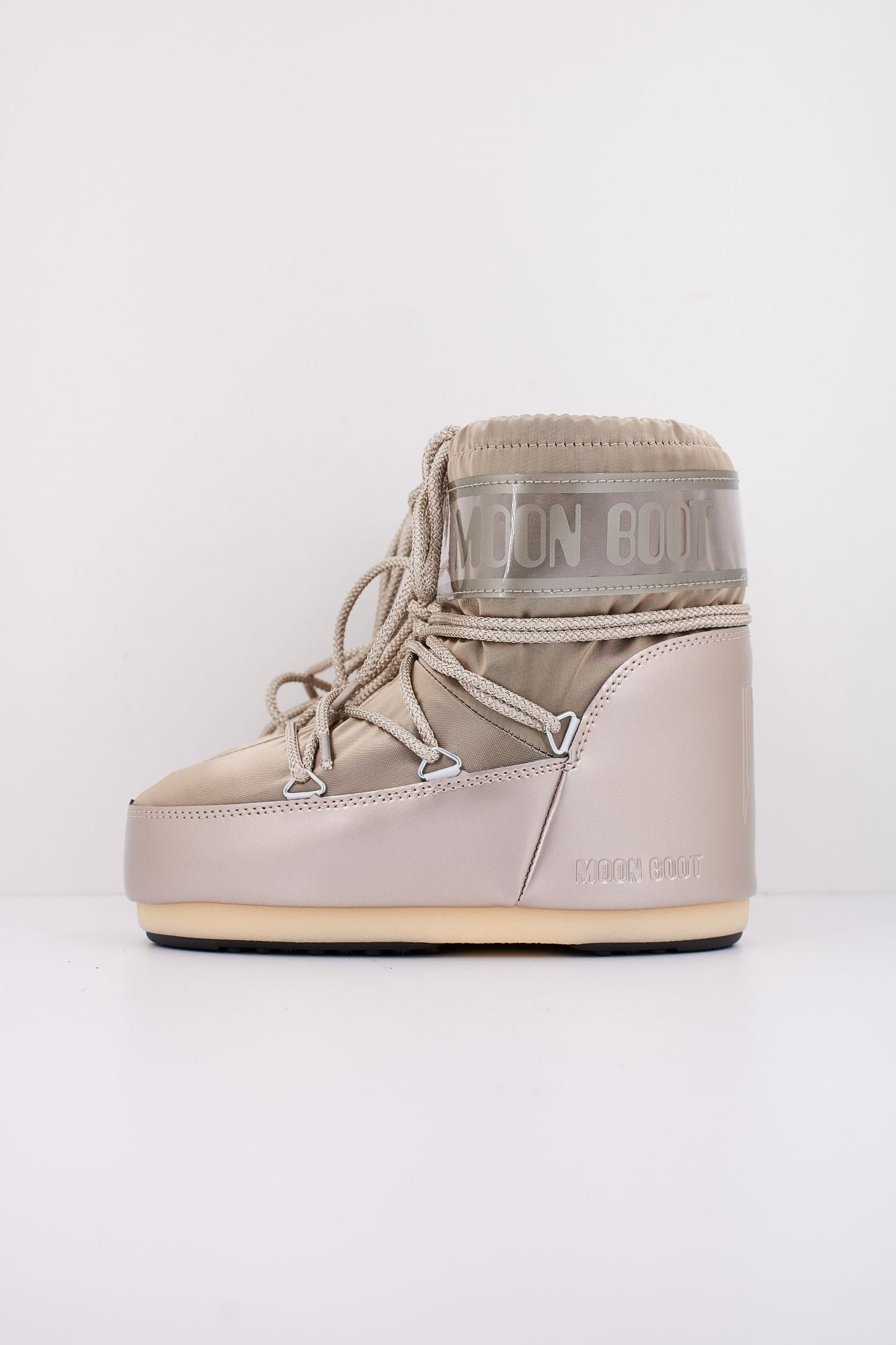 MOON BOOT  MB ICON LOW GLANC en color BRONCE (1)