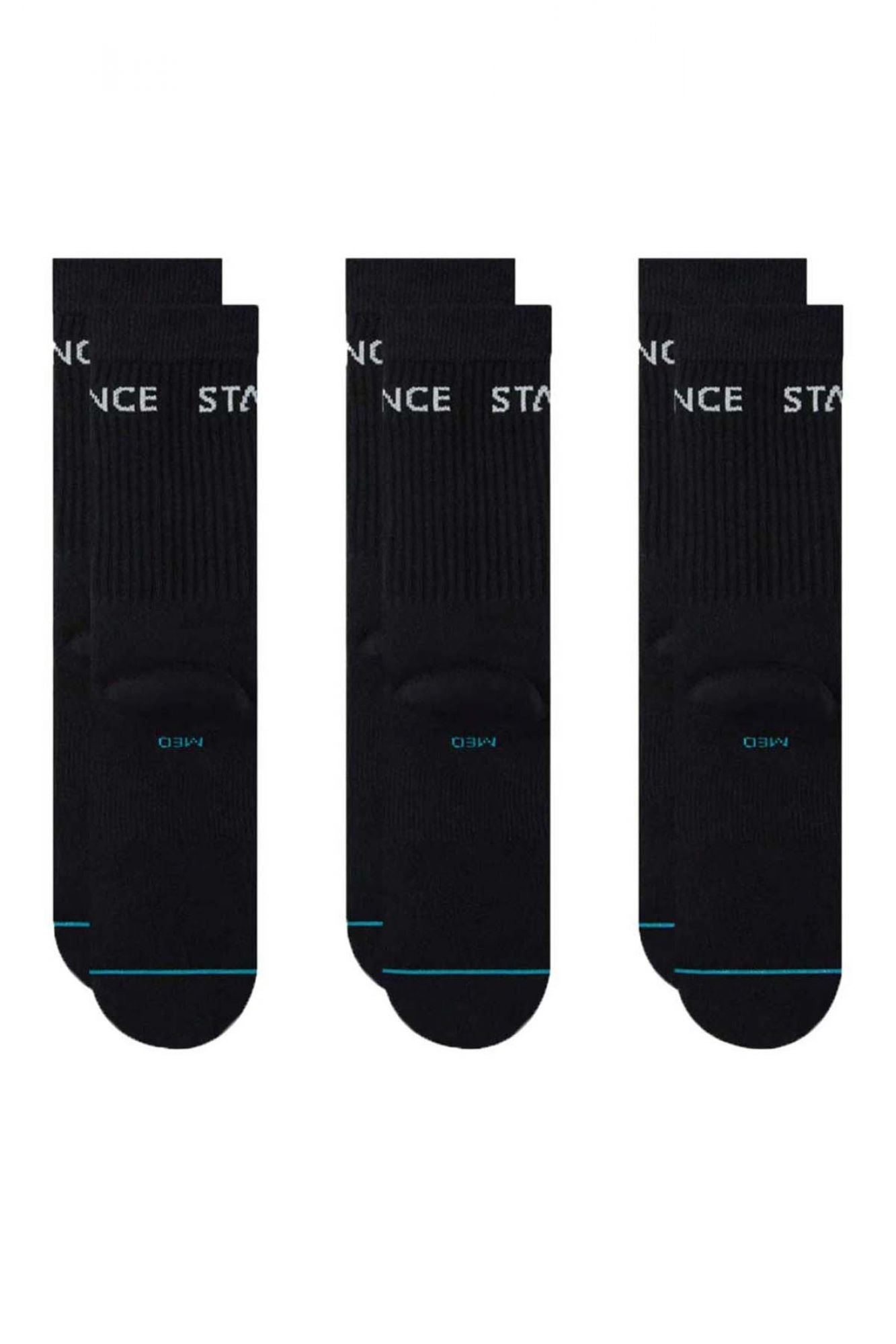 STANCE SOCKS en color NEGRO (2)