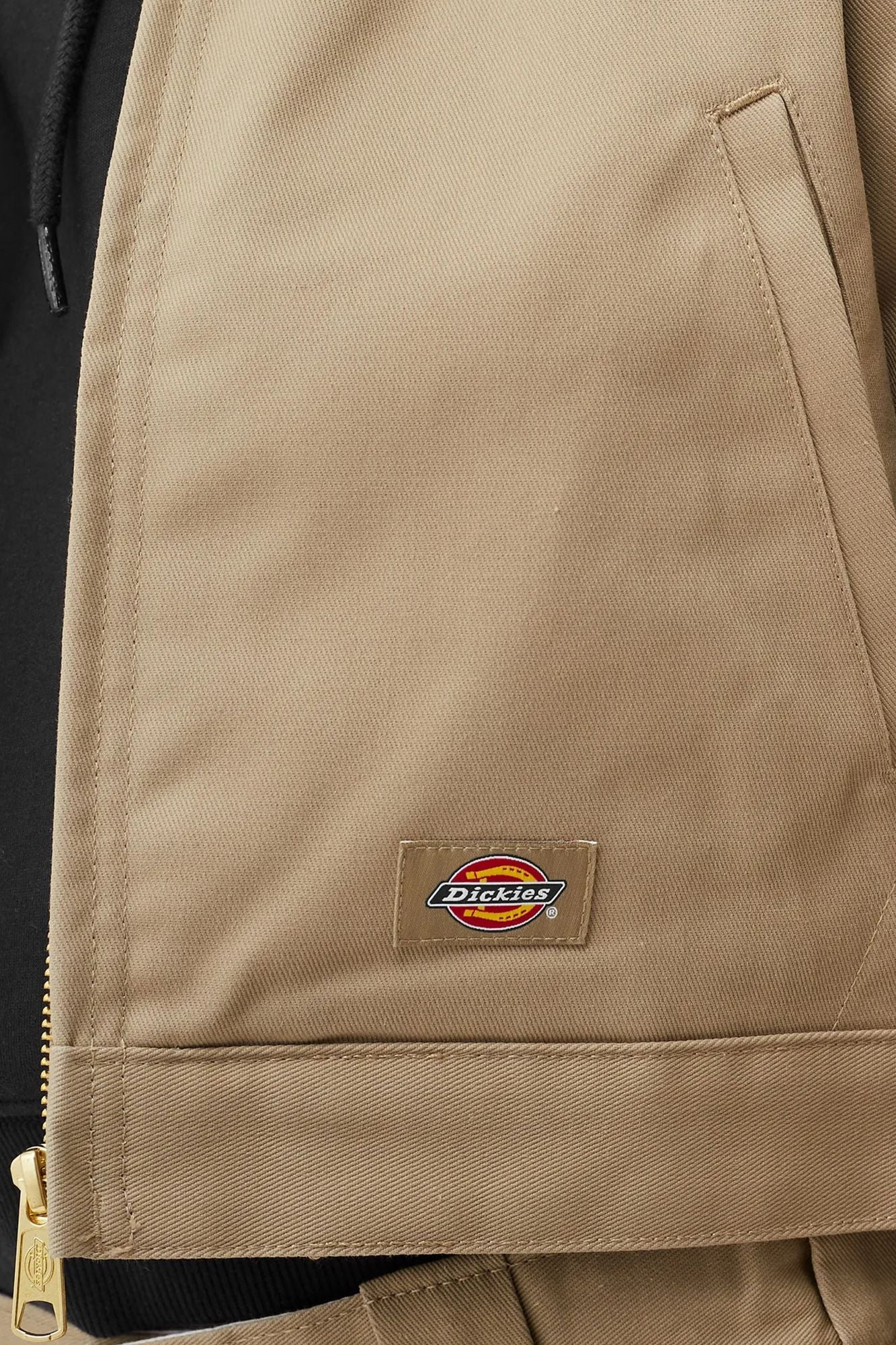 DICKIES  W UNLINED CROPPED EISE en color VERDE (3)