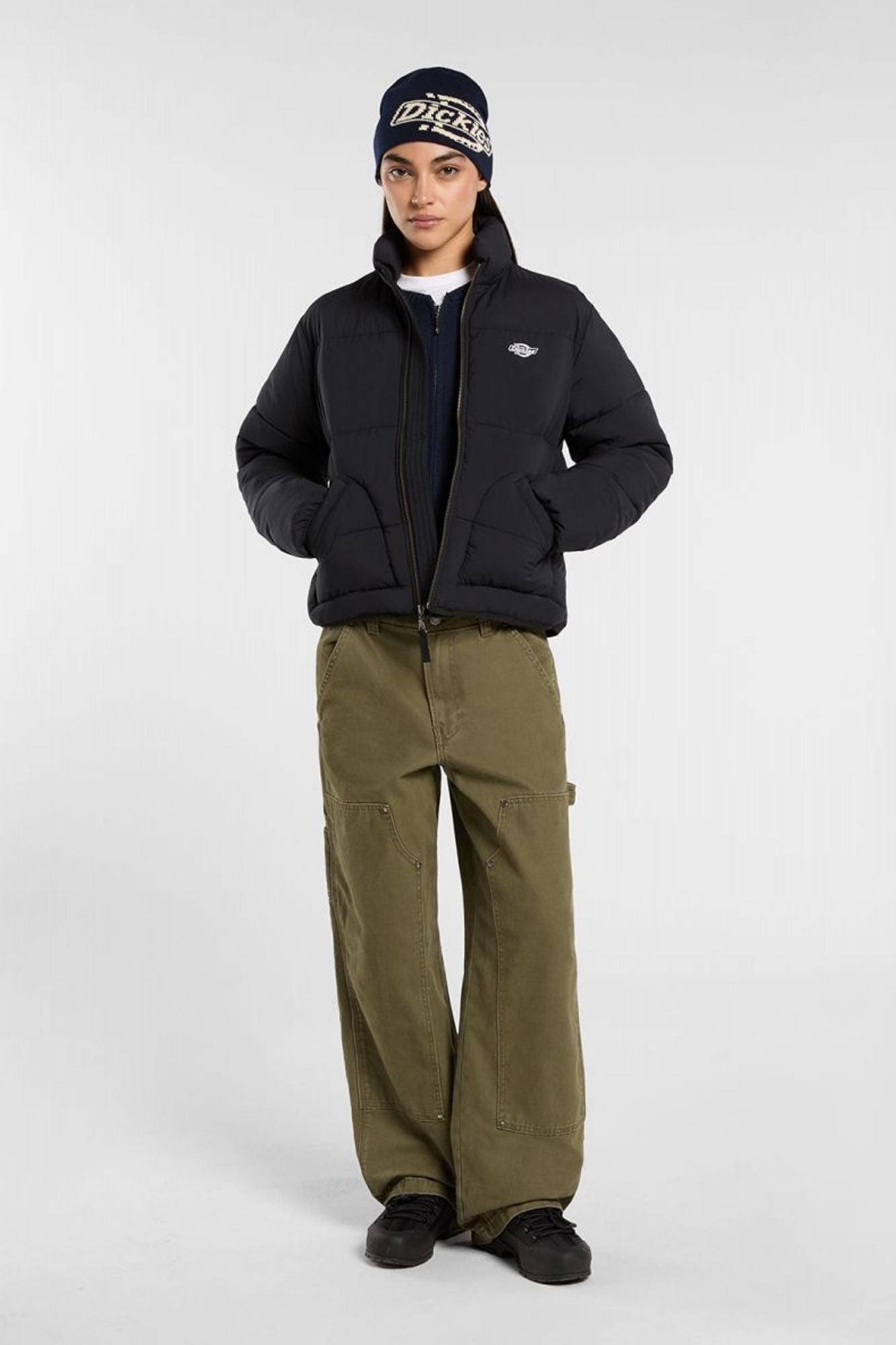 DICKIES SUMMERDALE en color NEGRO (4)