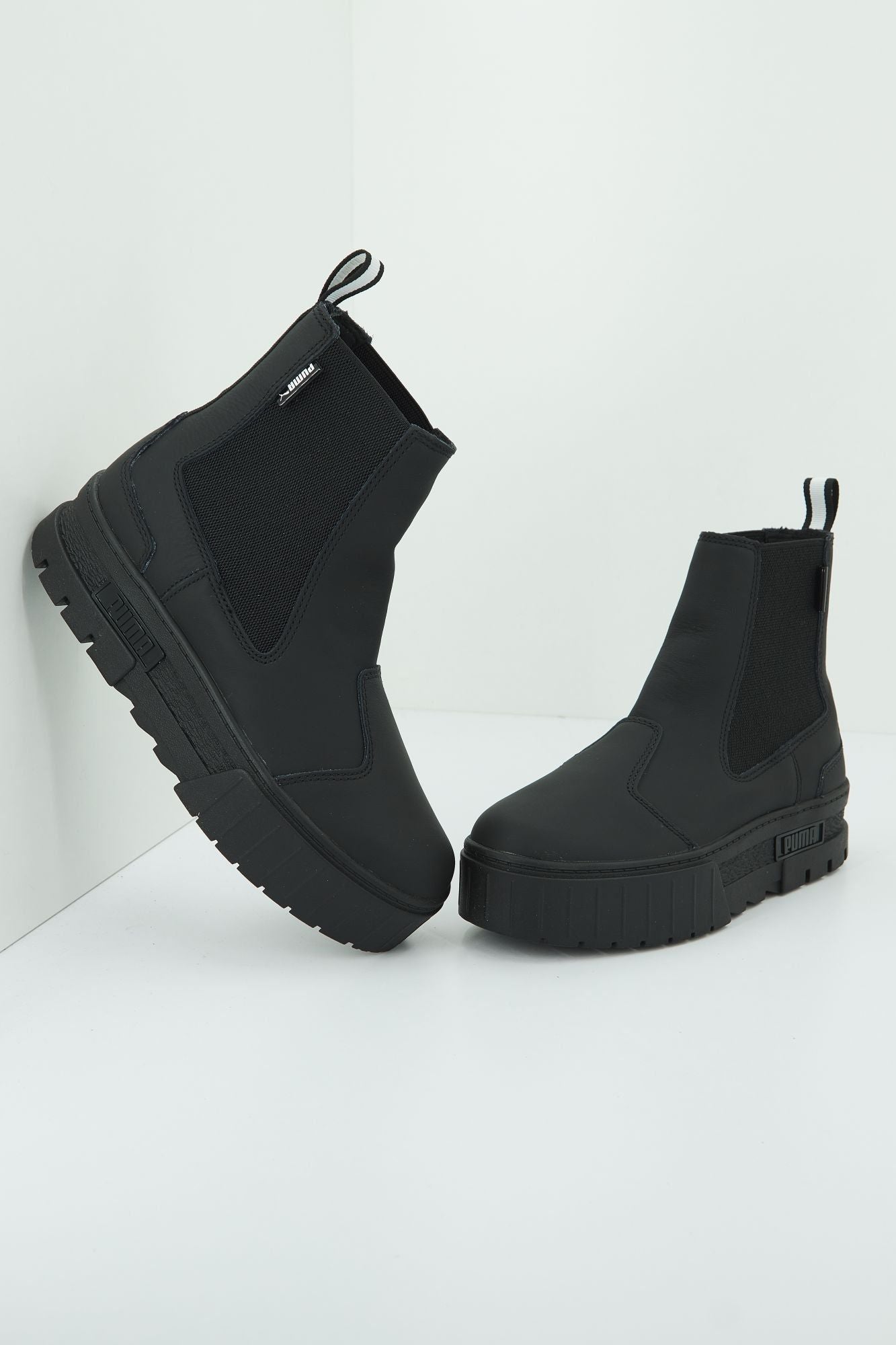 PUMA  MAYZE CHELSE POP WNS en color NEGRO (3)