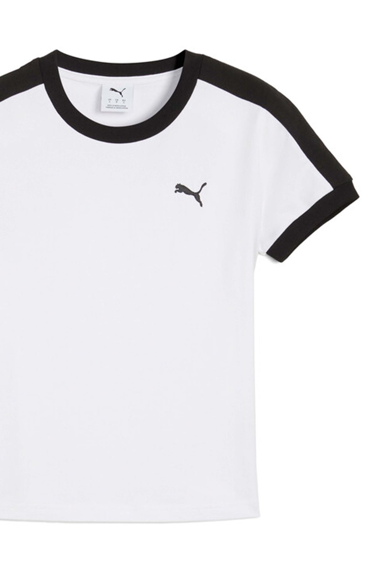 PUMA  T7 SLIM TEE  en color BLANCO (3)