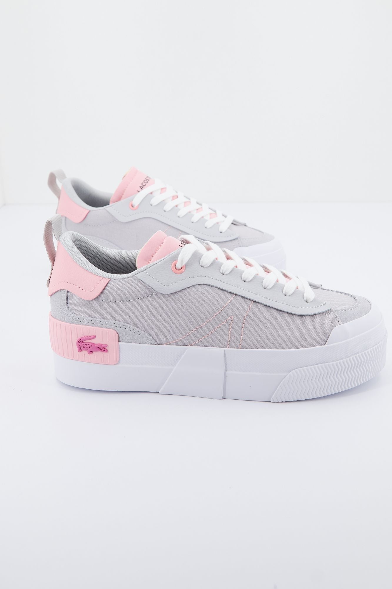LACOSTE  L004 PLATFORM 123 en color GRIS (2)