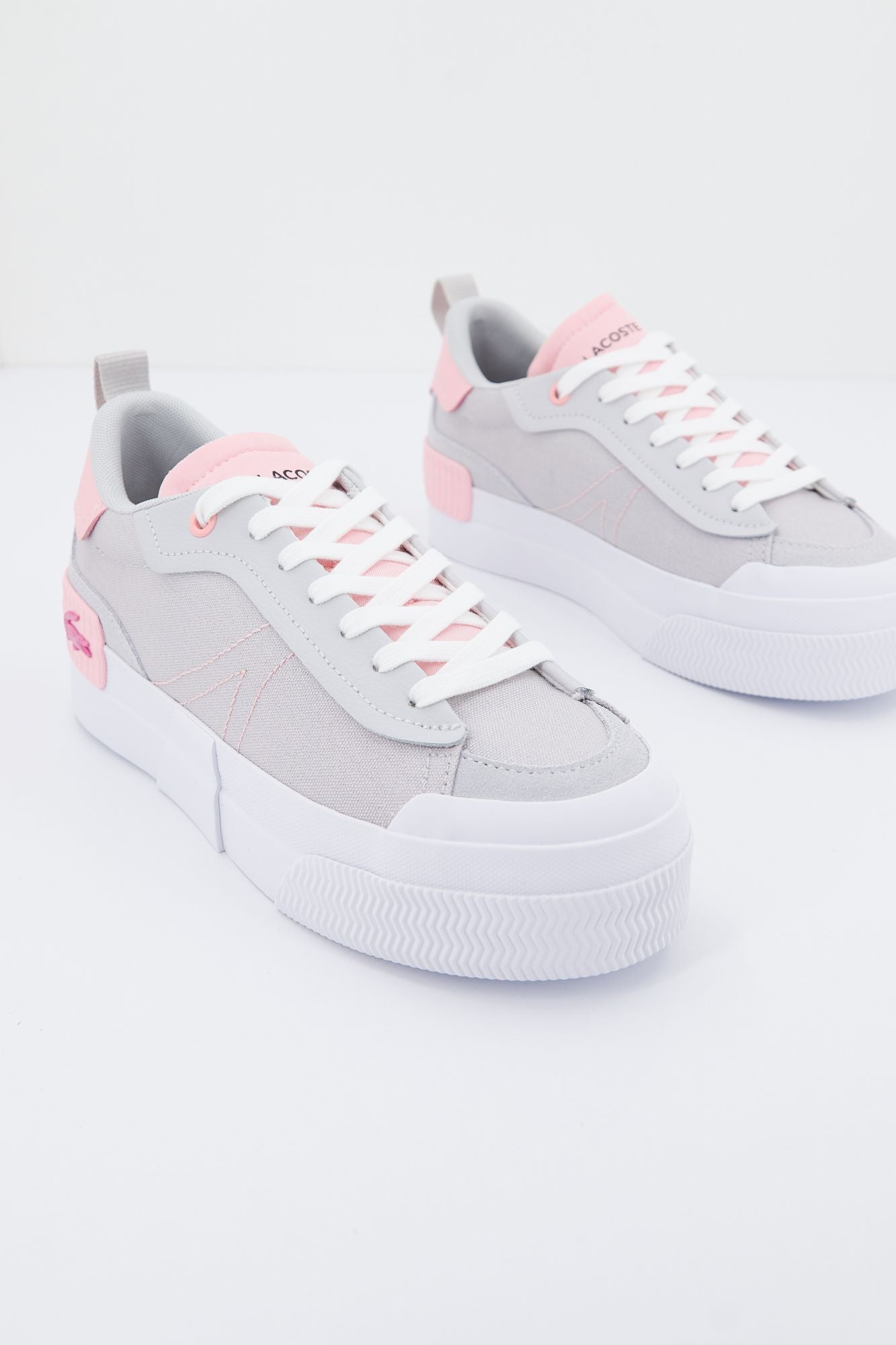 LACOSTE  L004 PLATFORM 123 en color GRIS (3)