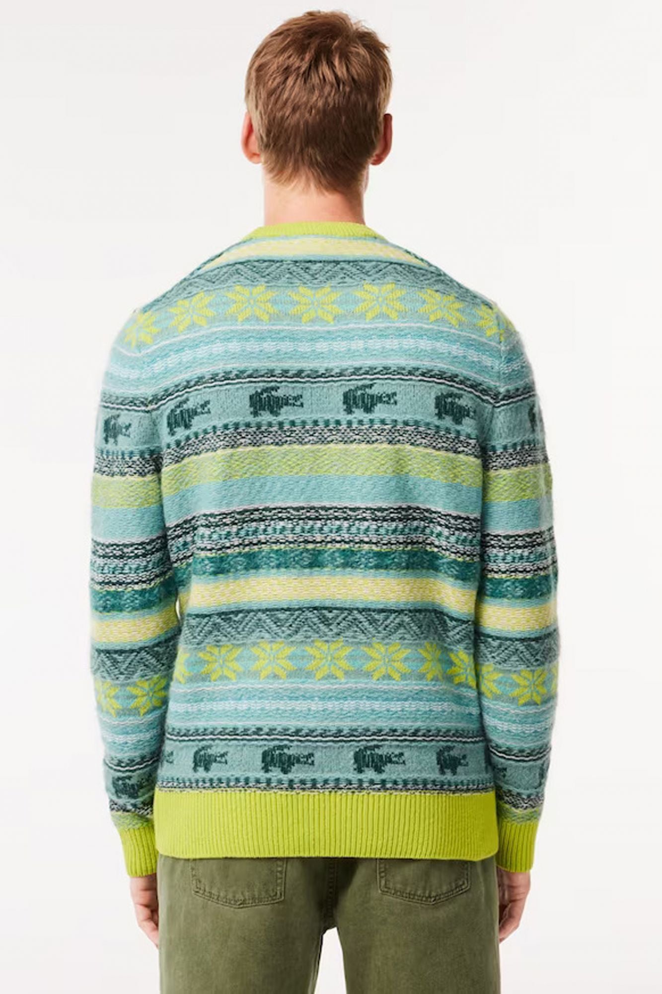 LACOSTE SPORTSWEAR TRICOT en color VERDE (3)
