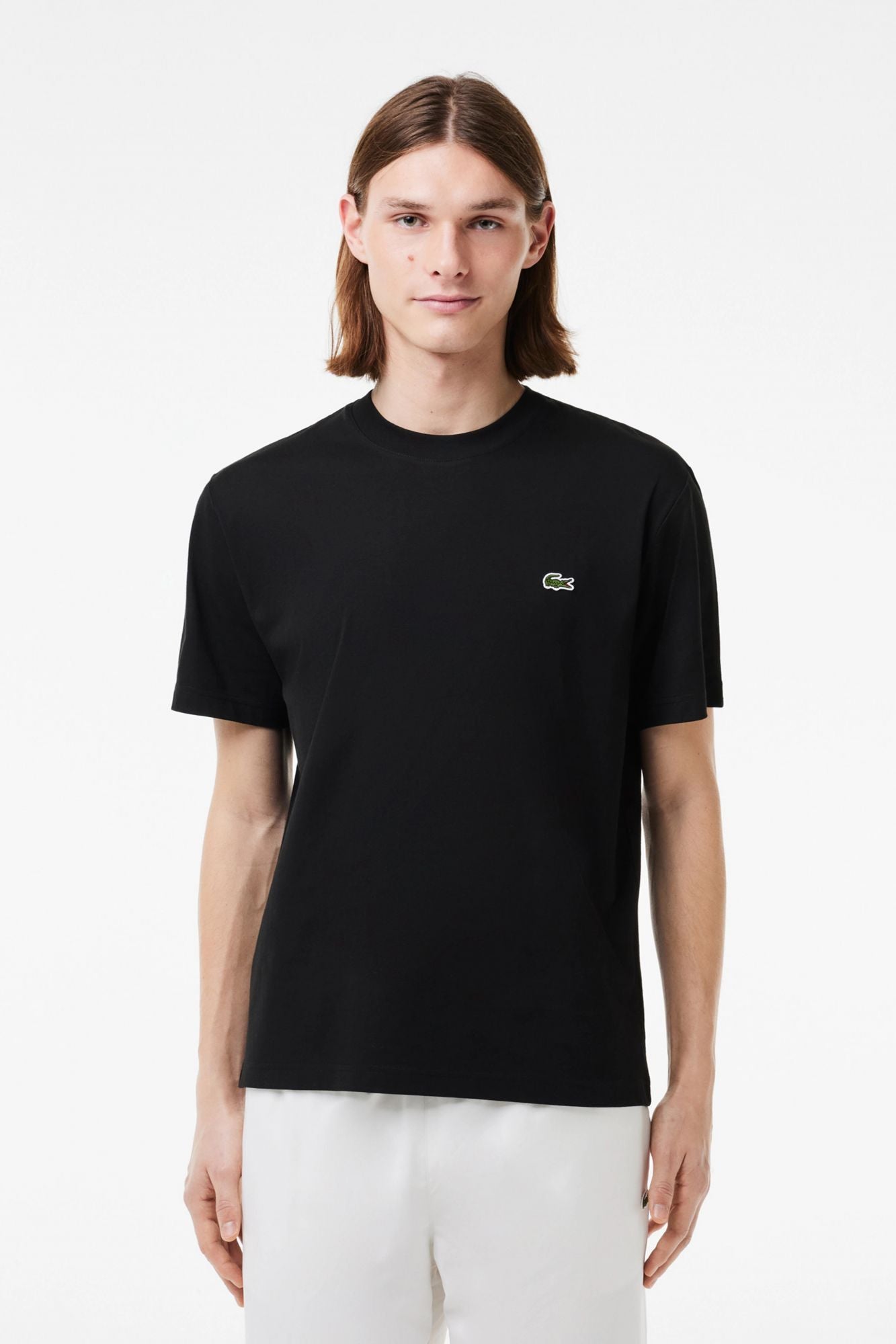 LACOSTE T-SHIRT en color NEGRO (1)
