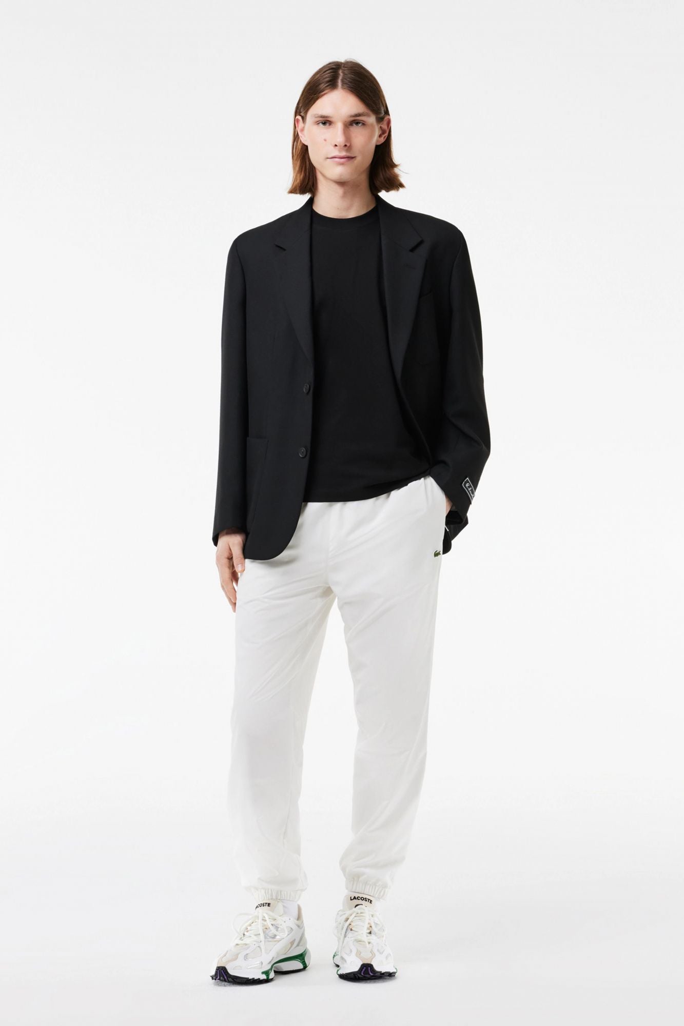LACOSTE T-SHIRT en color NEGRO (4)