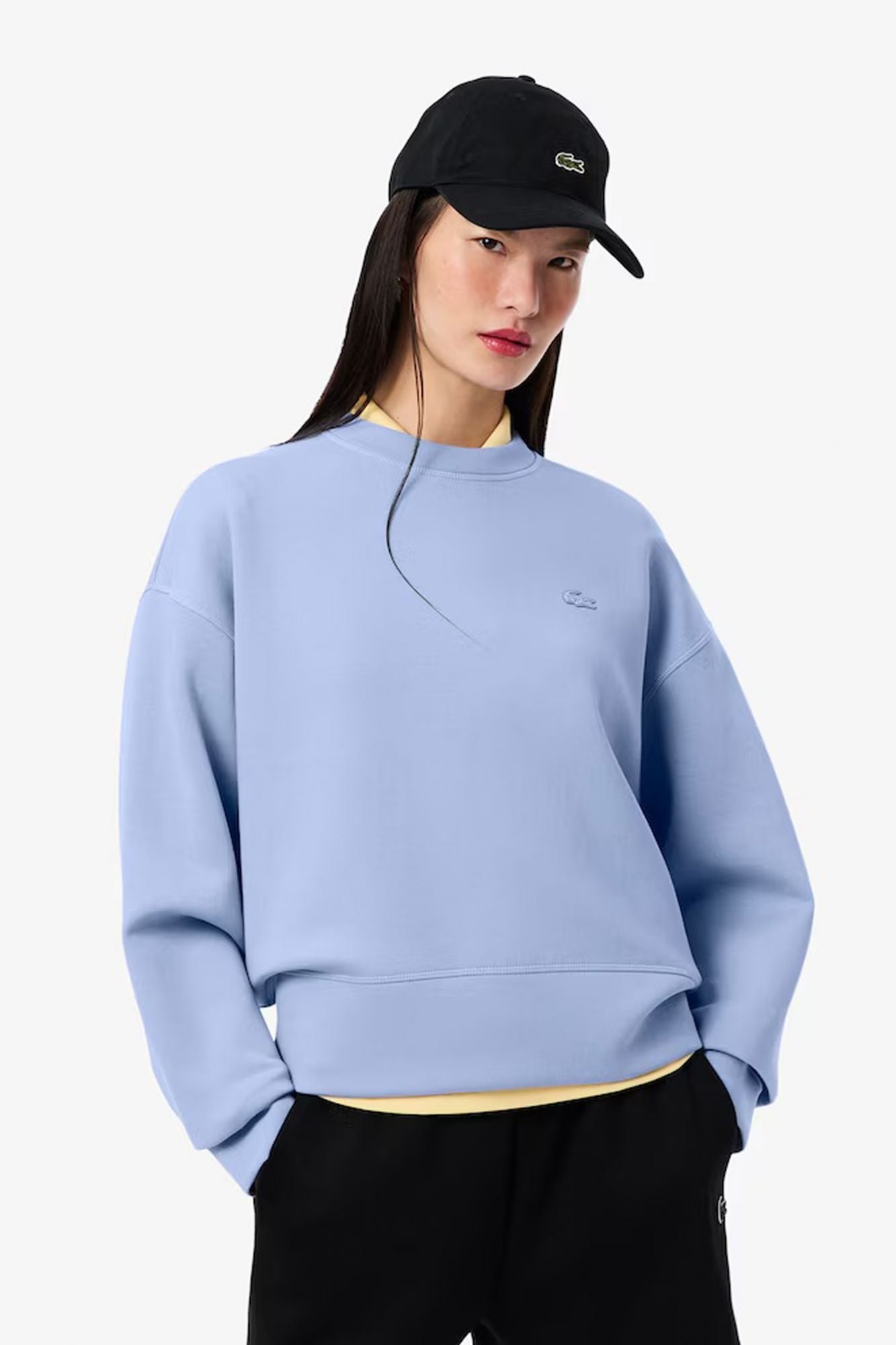 LACOSTE SWEATSHIRT en color AZUL (1)