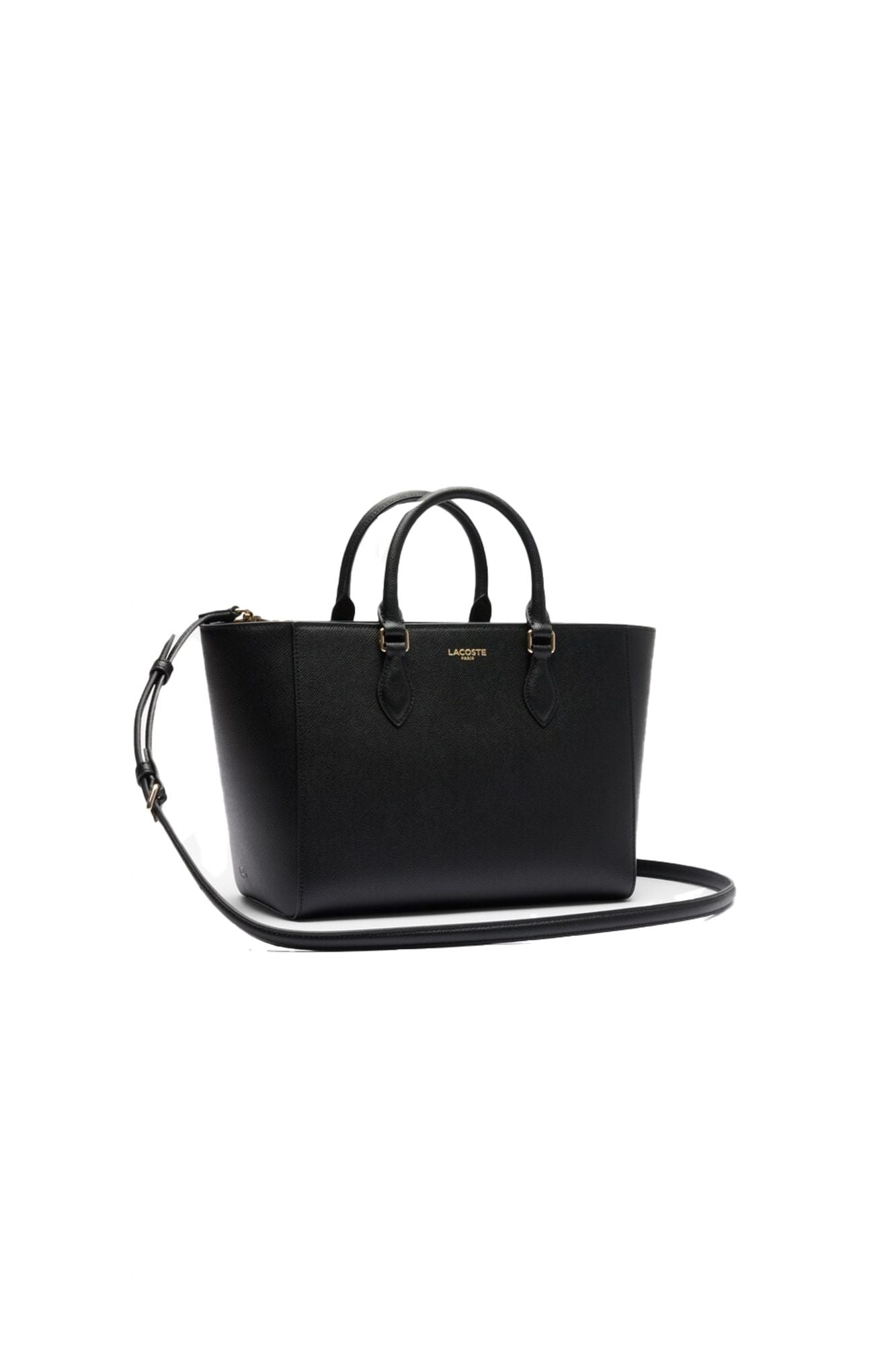LACOSTE CHAMPS ELYSEES MEDIUM TOTE en color NEGRO (2)