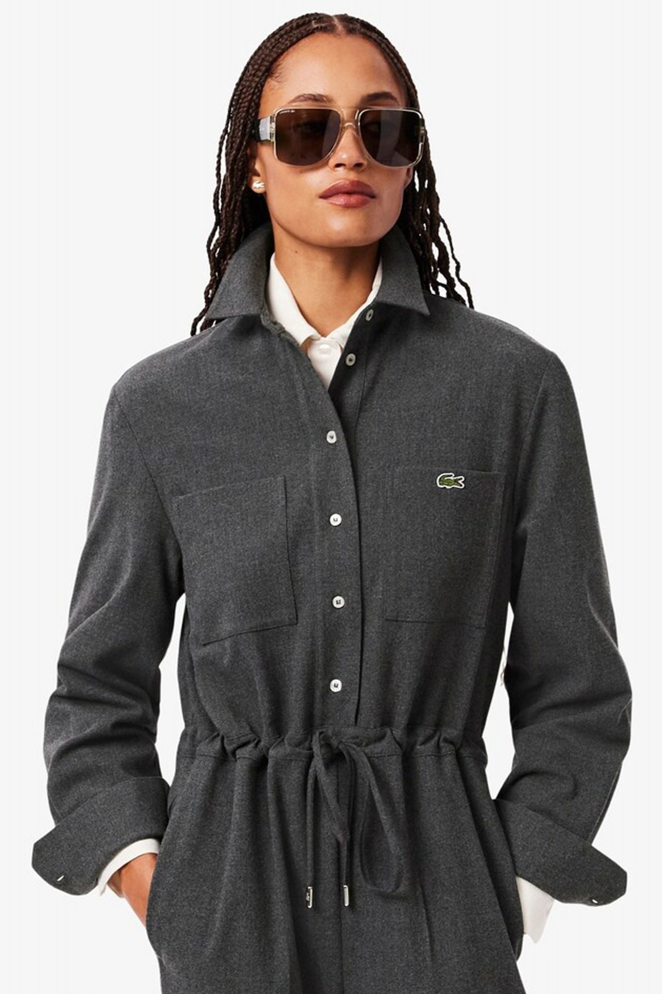 LACOSTE DRESS en color GRIS (1)