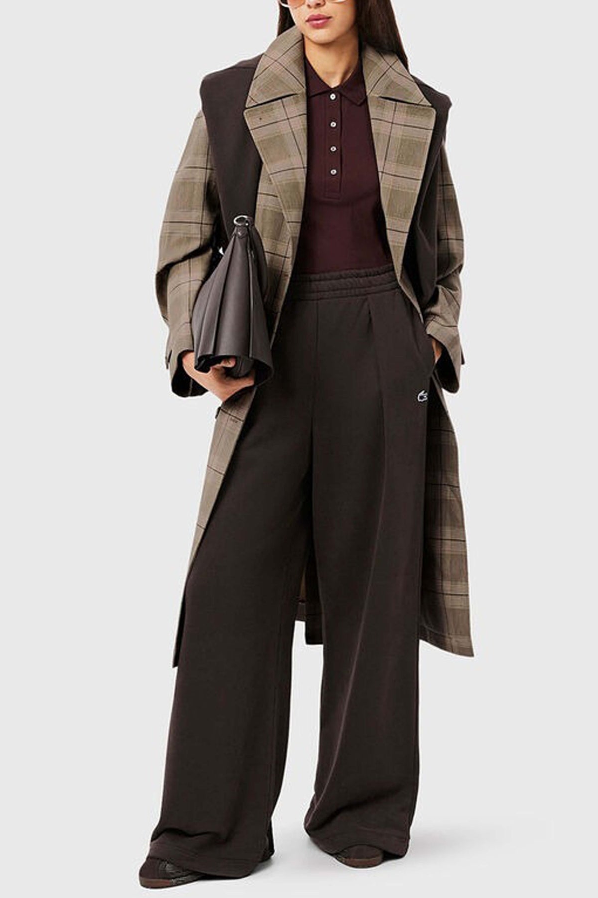 LACOSTE COAT en color MARRON (4)