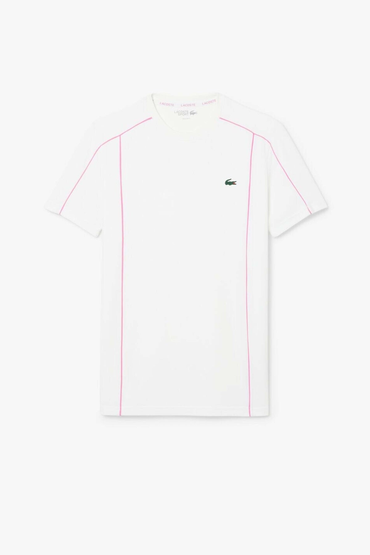 LACOSTE TEE SHIRT TURTLE NECK en color BLANCO (3)