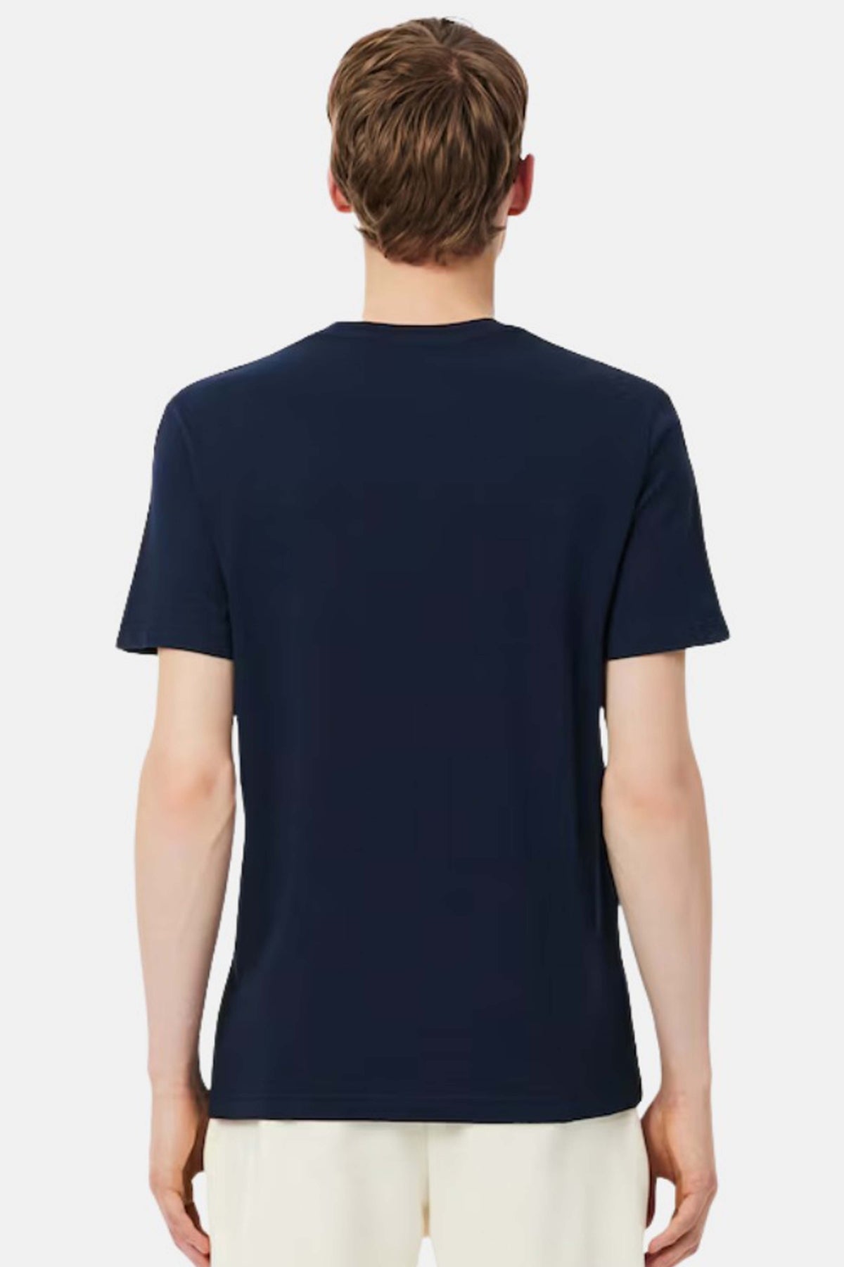 LACOSTE TEE SHIRT & TURTLE NECK en color AZUL (2)