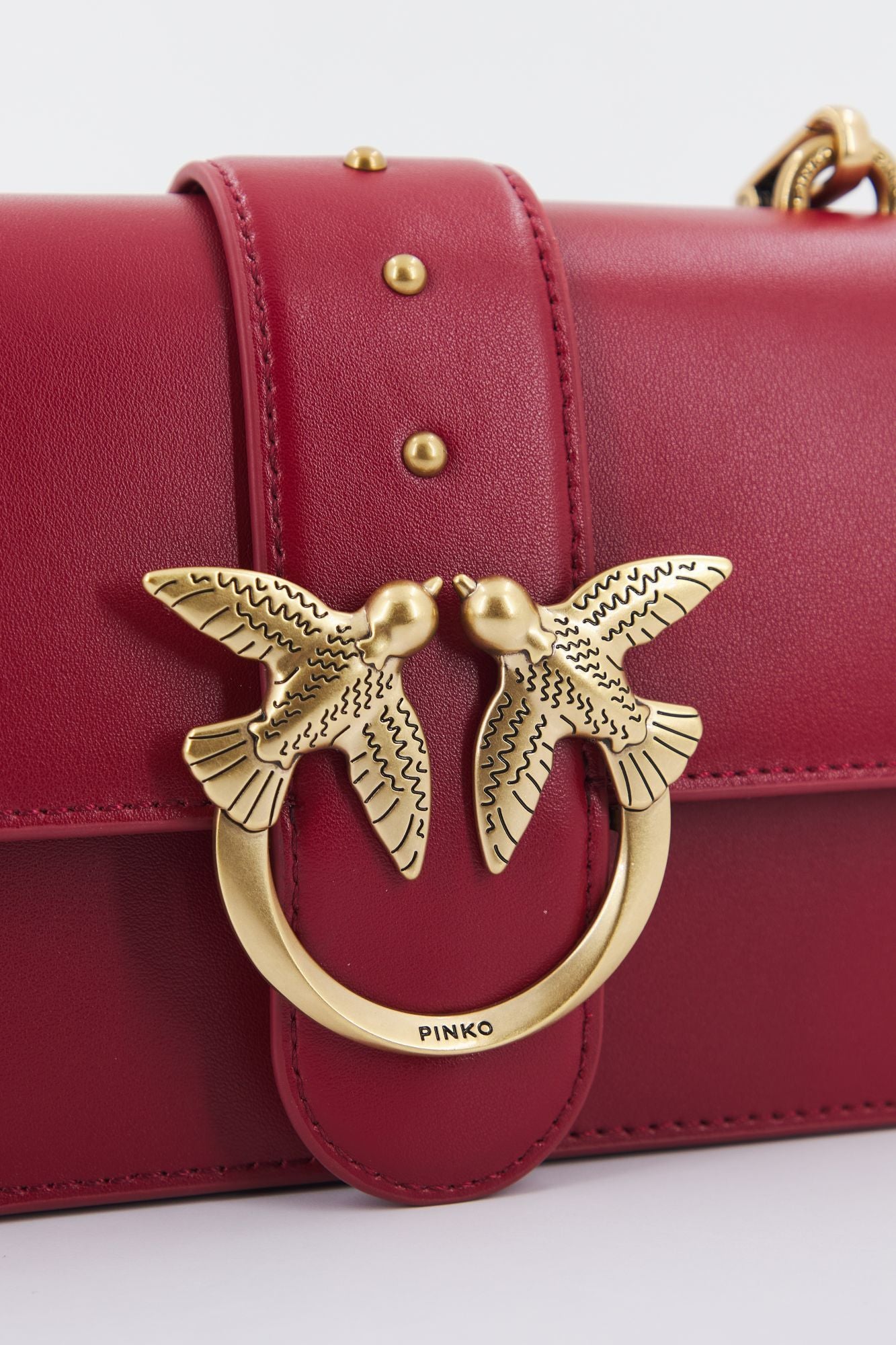PINKO  LOVE MINI ICON SIMPLY en color ROJO (5)