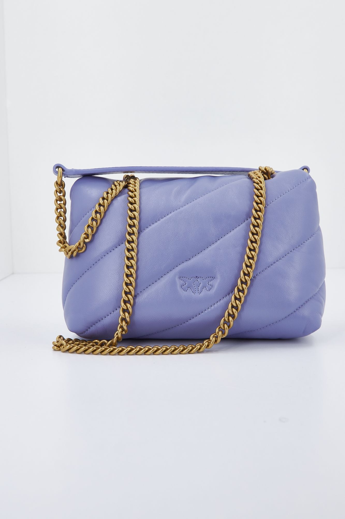 PINKO  LOVE MINI PUFF MAXI en color VIOLETA (4)