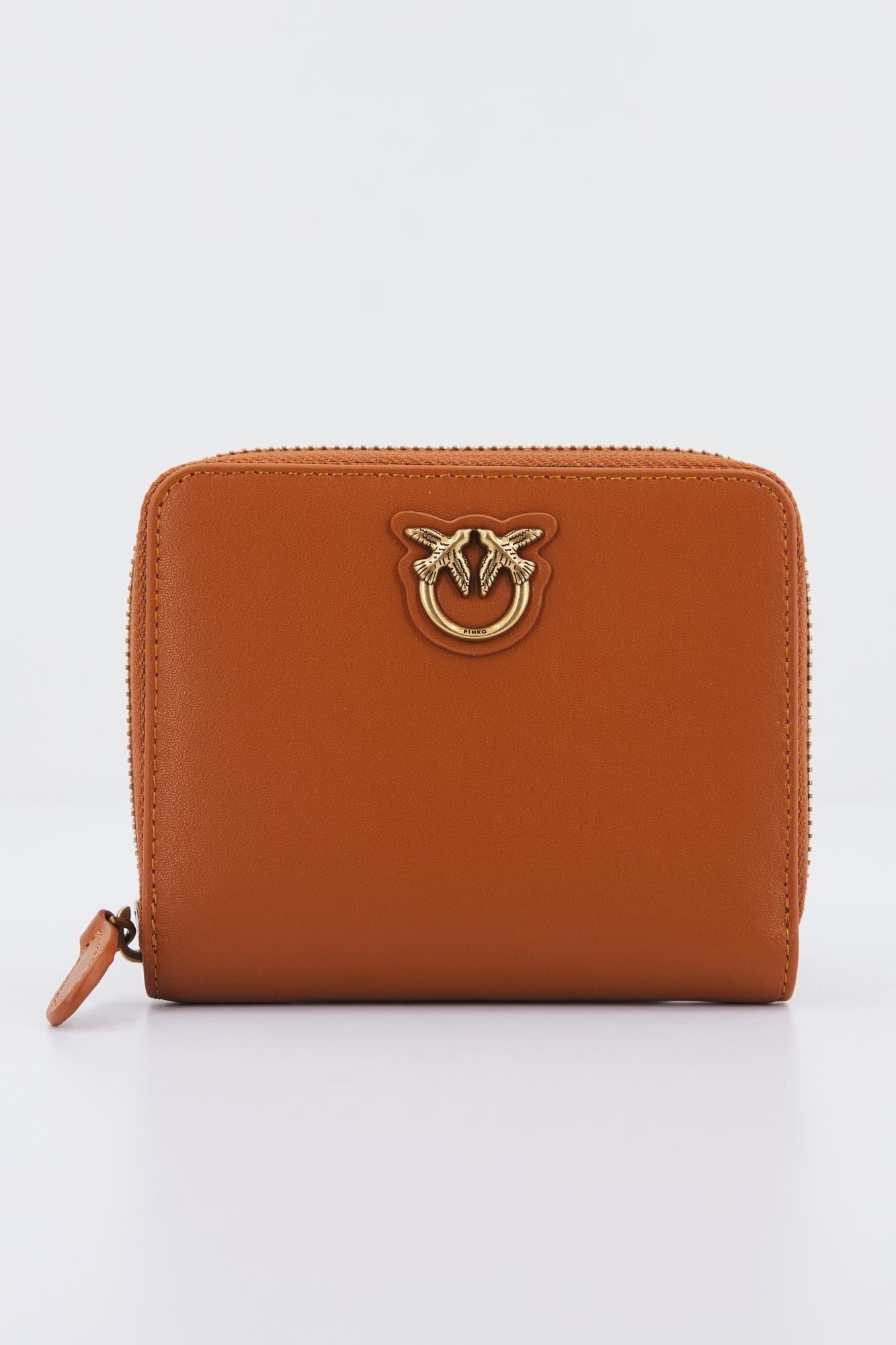 PINKO  TAYOR WALLET ZIP en color MARRON (1)