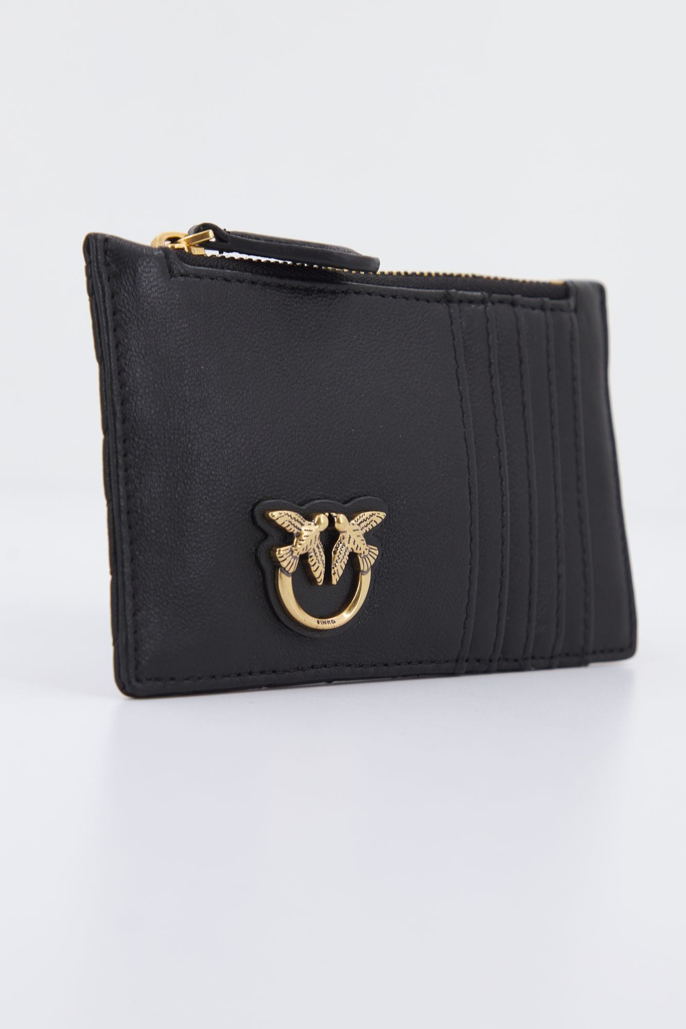 PINKO  AIRONE CREDIT CARD en color NEGRO (2)