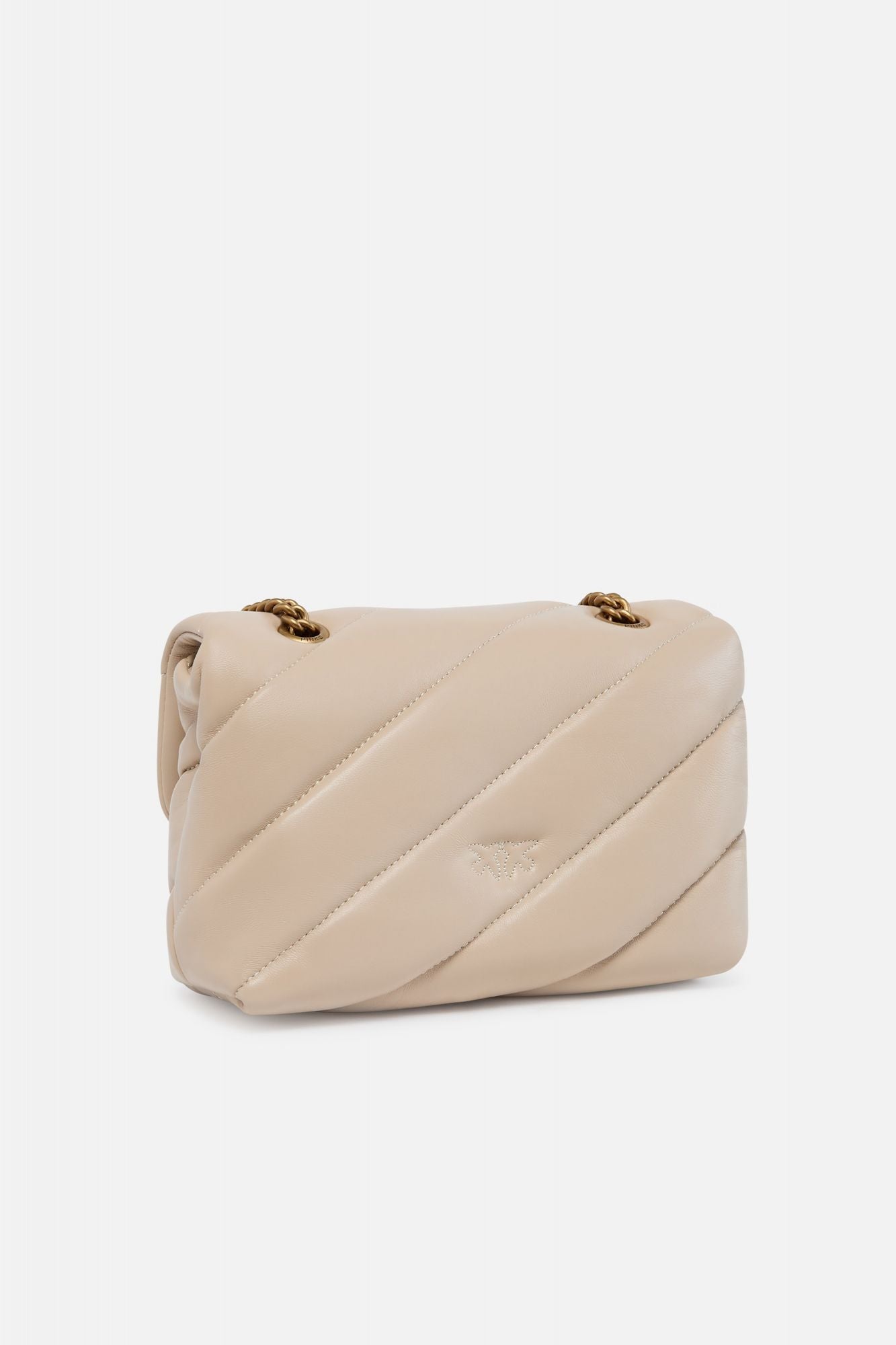 PINKO  LOVE MINI PUFF CL SHEEP en color BEIS (2)