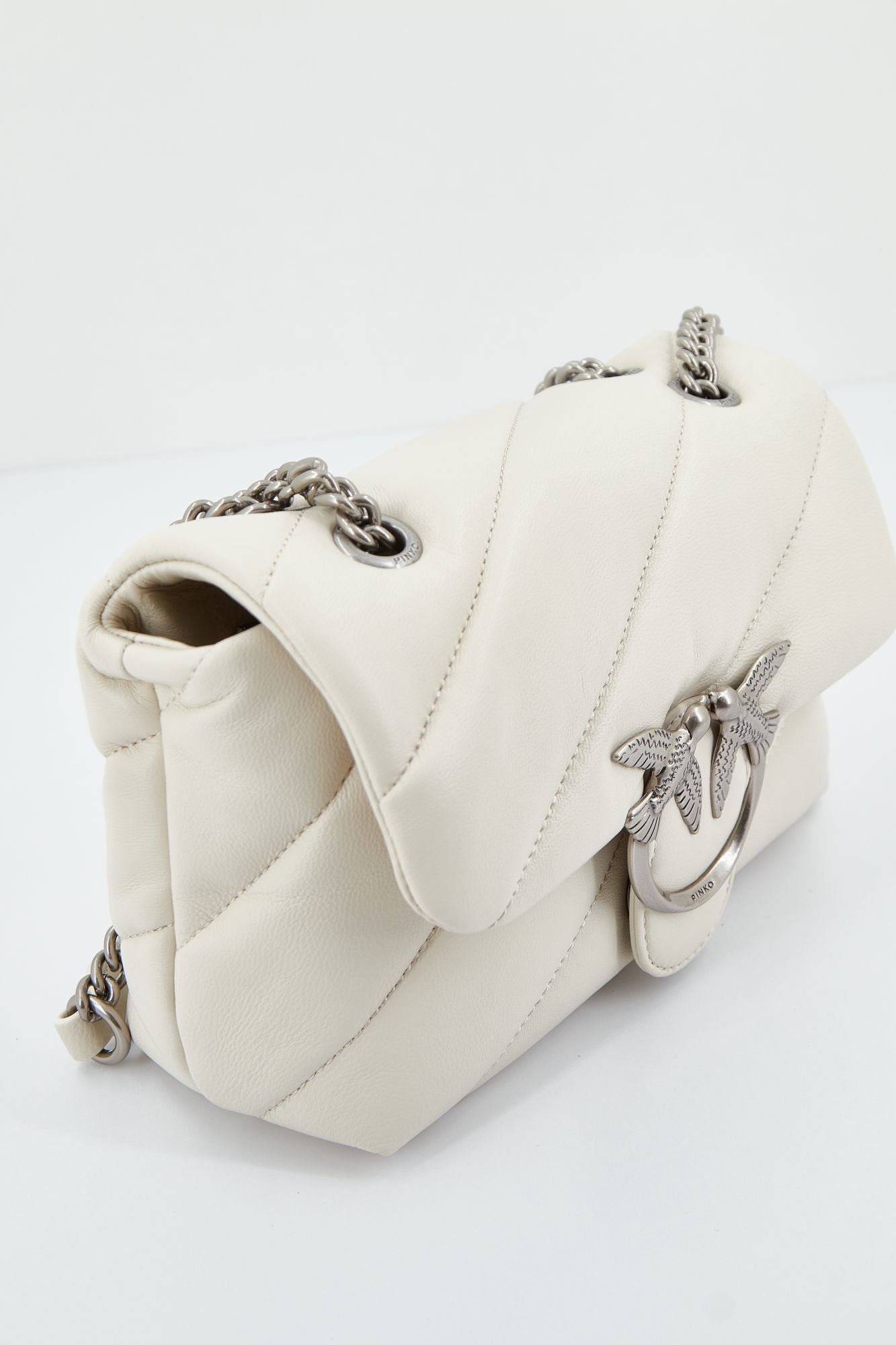 PINKO  LOVE MINI PUFF CL SHEEP en color BLANCO (3)