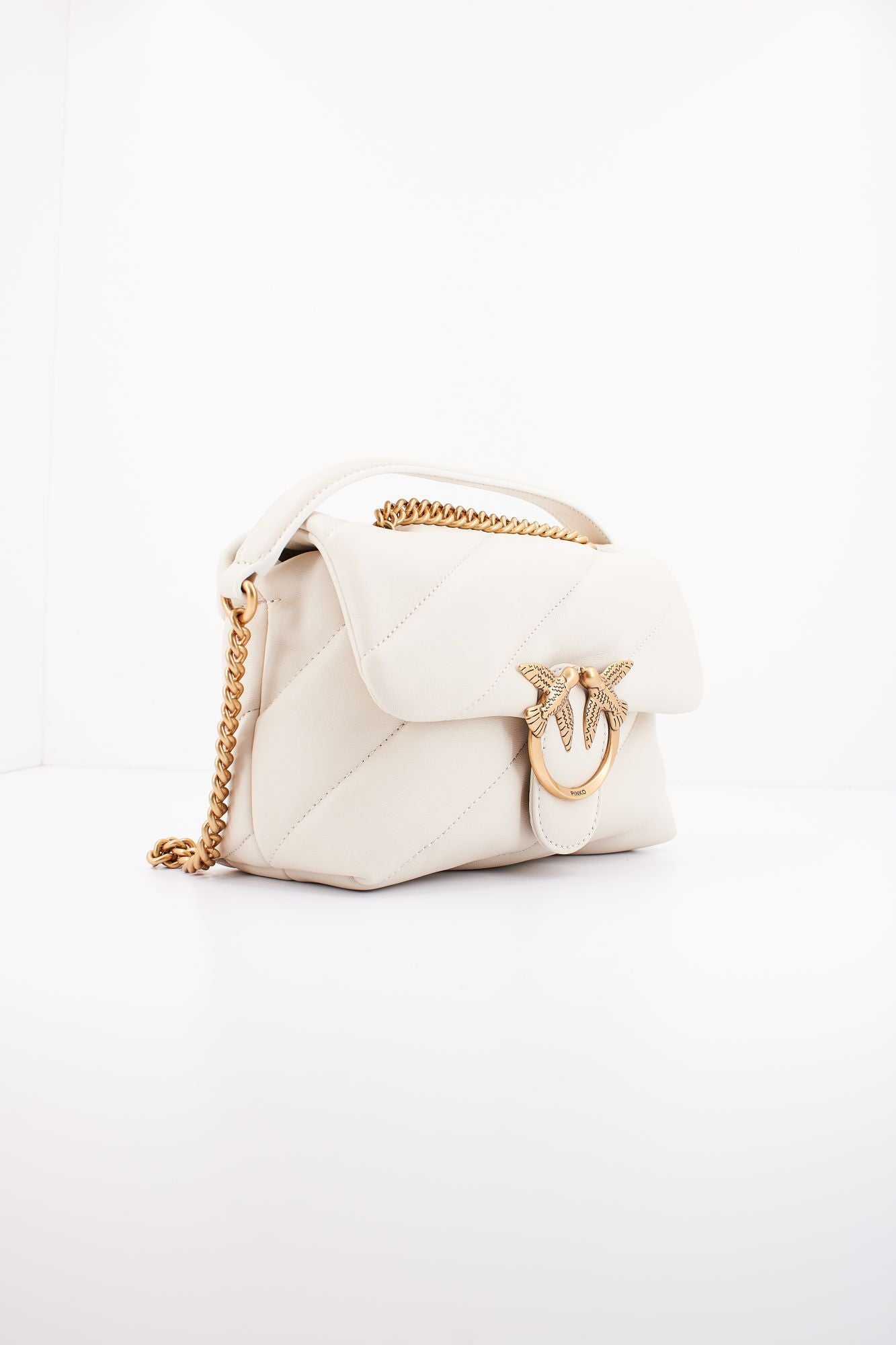PINKO  LOVE MINI PUFF CL SHEEP en color BLANCO (2)