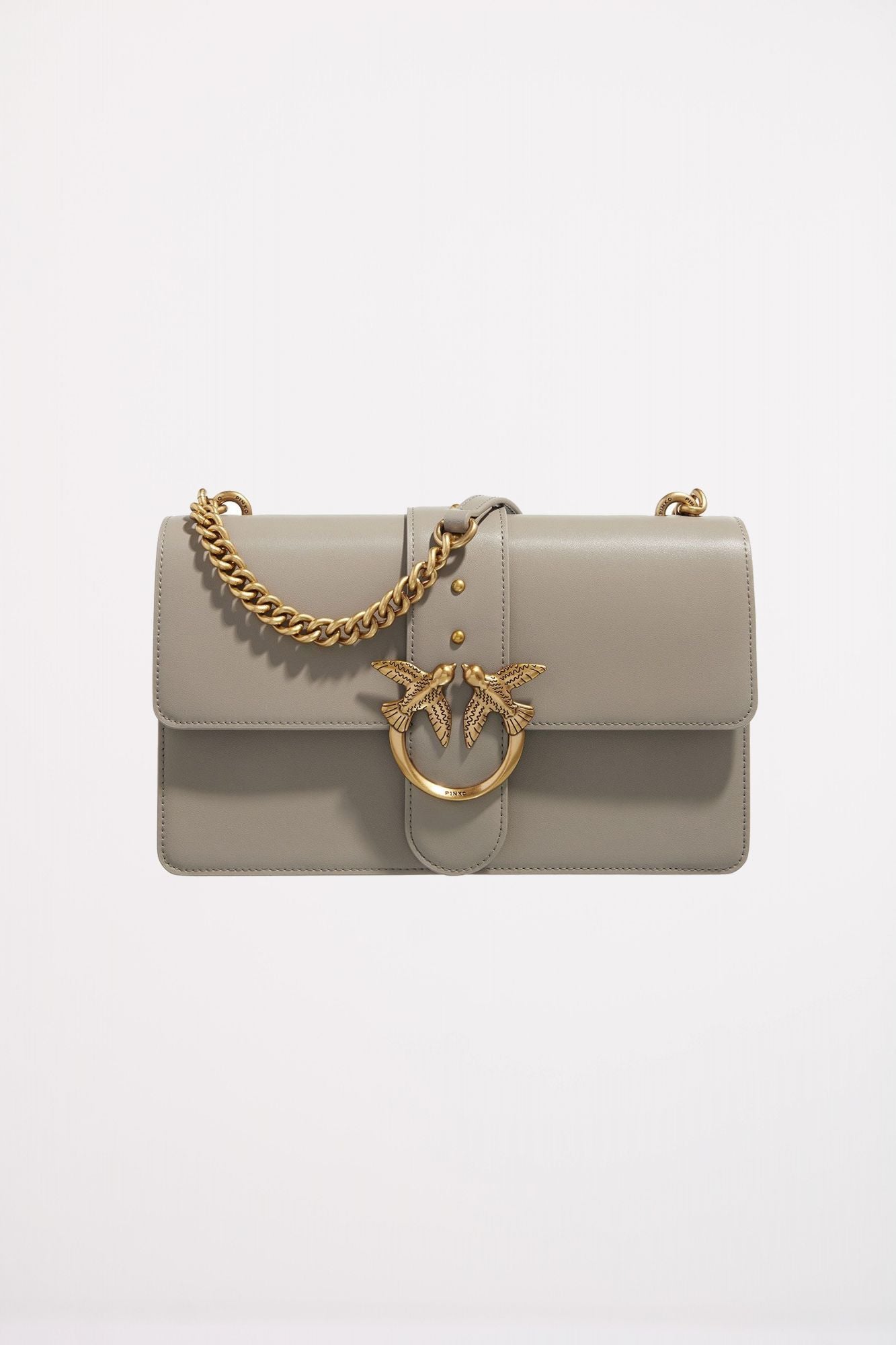 PINKO LOVE ICON CLASSIC CL en color GRIS (1)