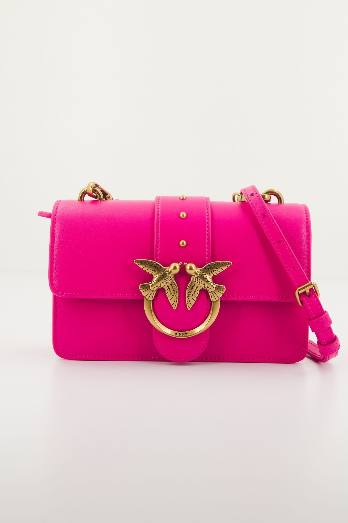 PINKO  LOVE ONE MINI CL VITELL en color ROSA (1)