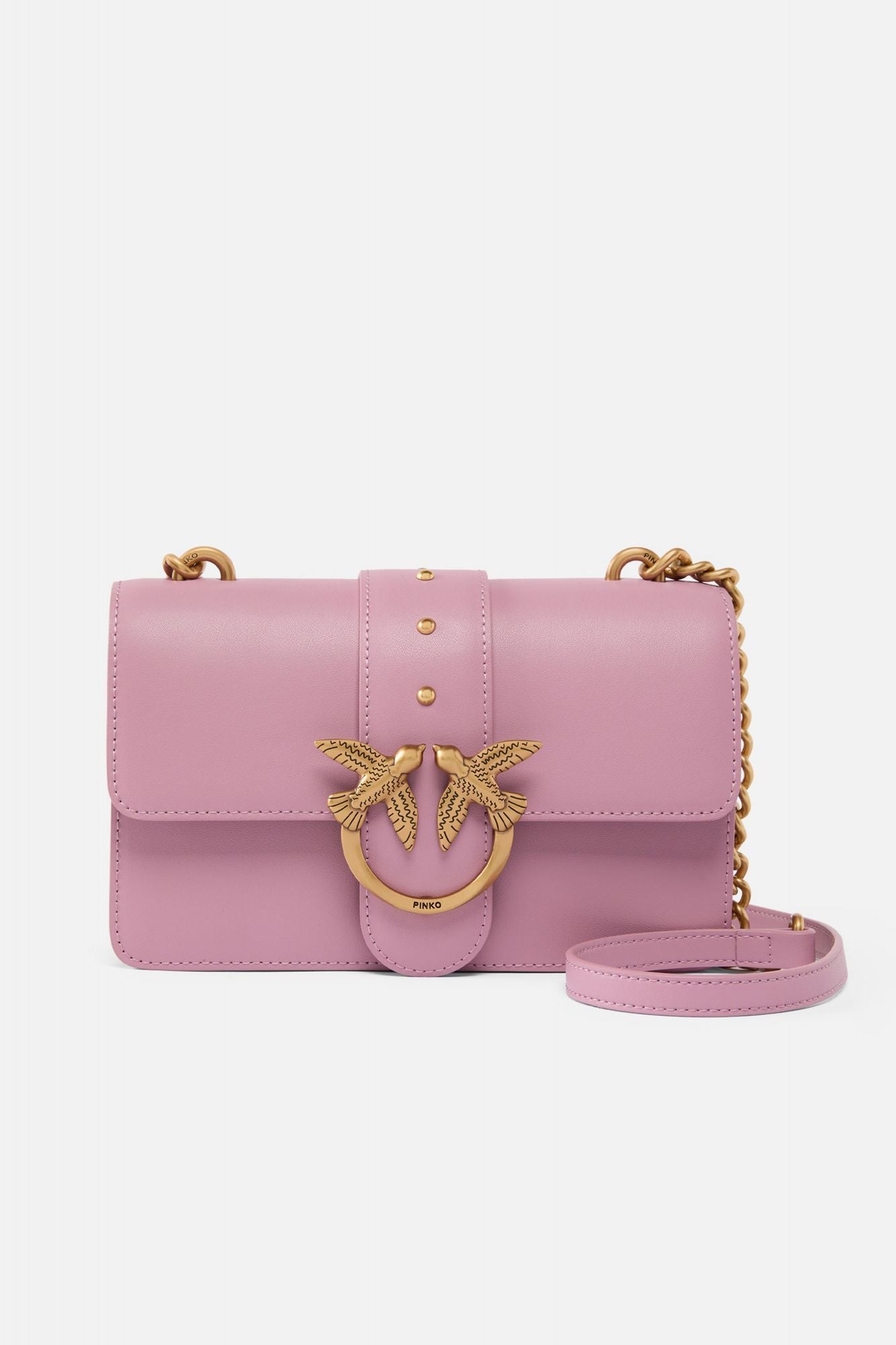 PINKO  LOVE ONE MINI CL VITELL en color ROSA (1)