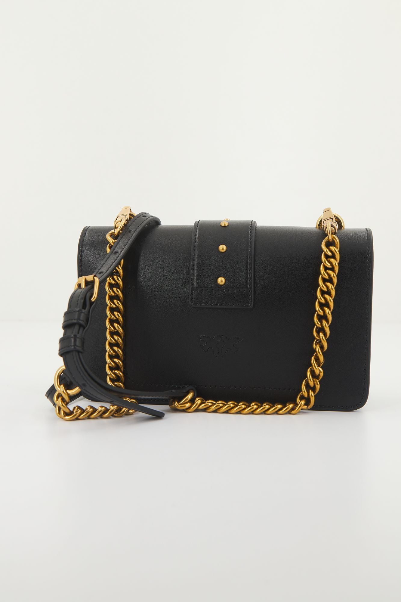 PINKO  LOVE ONE MINI CL VITELL en color NEGRO (3)