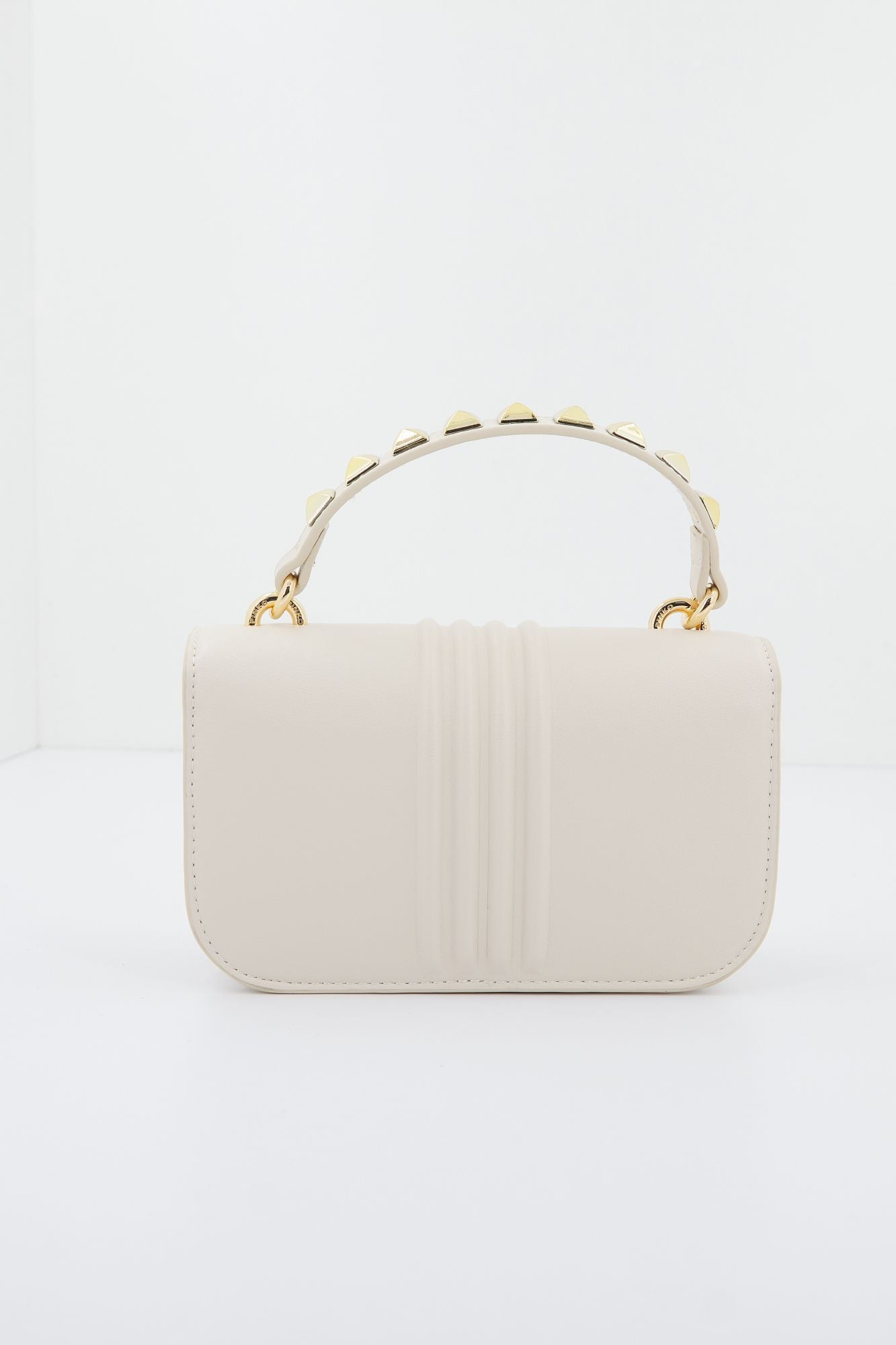 PINKO  LOVE BELL MINI H en color BEIS (3)