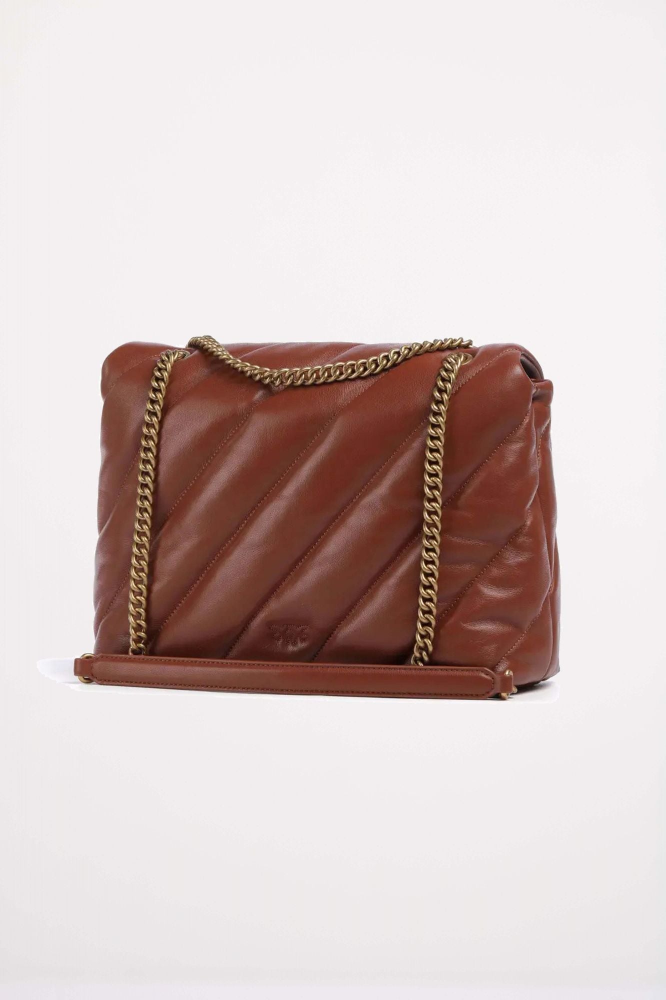 PINKO LOVE PUFF BIG CL SHEEP en color MARRON (2)